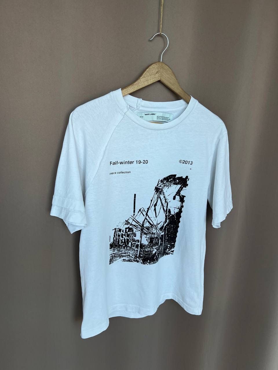 Off-White Off-White Ruined Factory Oversized T-Shirt Mens Size S Size US S / EU 44-46 / 1 - 5 Thumbnail