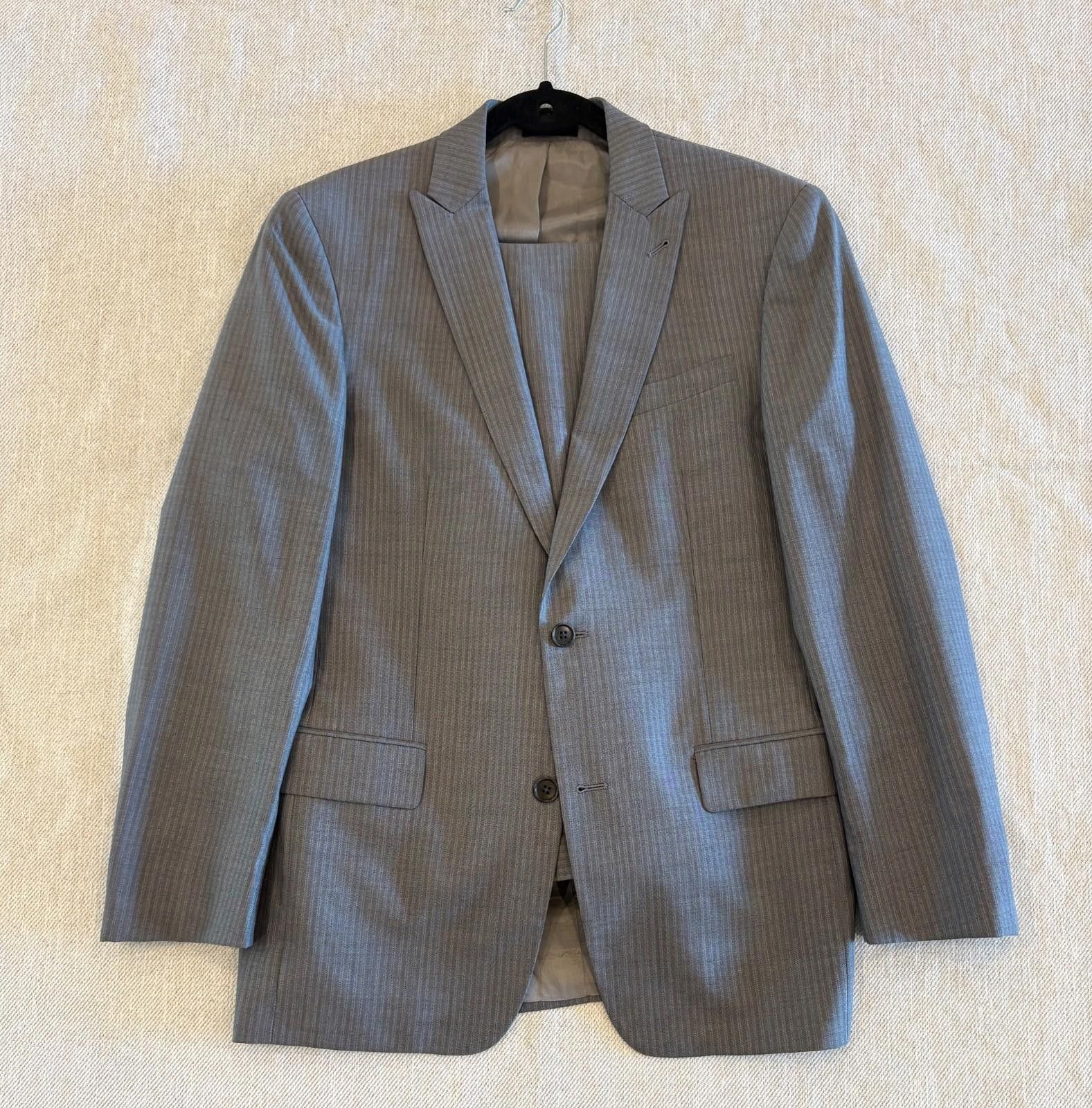 John Varvatos John Varvatos U.S.A. "Bowery" Suit 38R / 32 Waist Excellent Size 38R - 1 Thumbnail