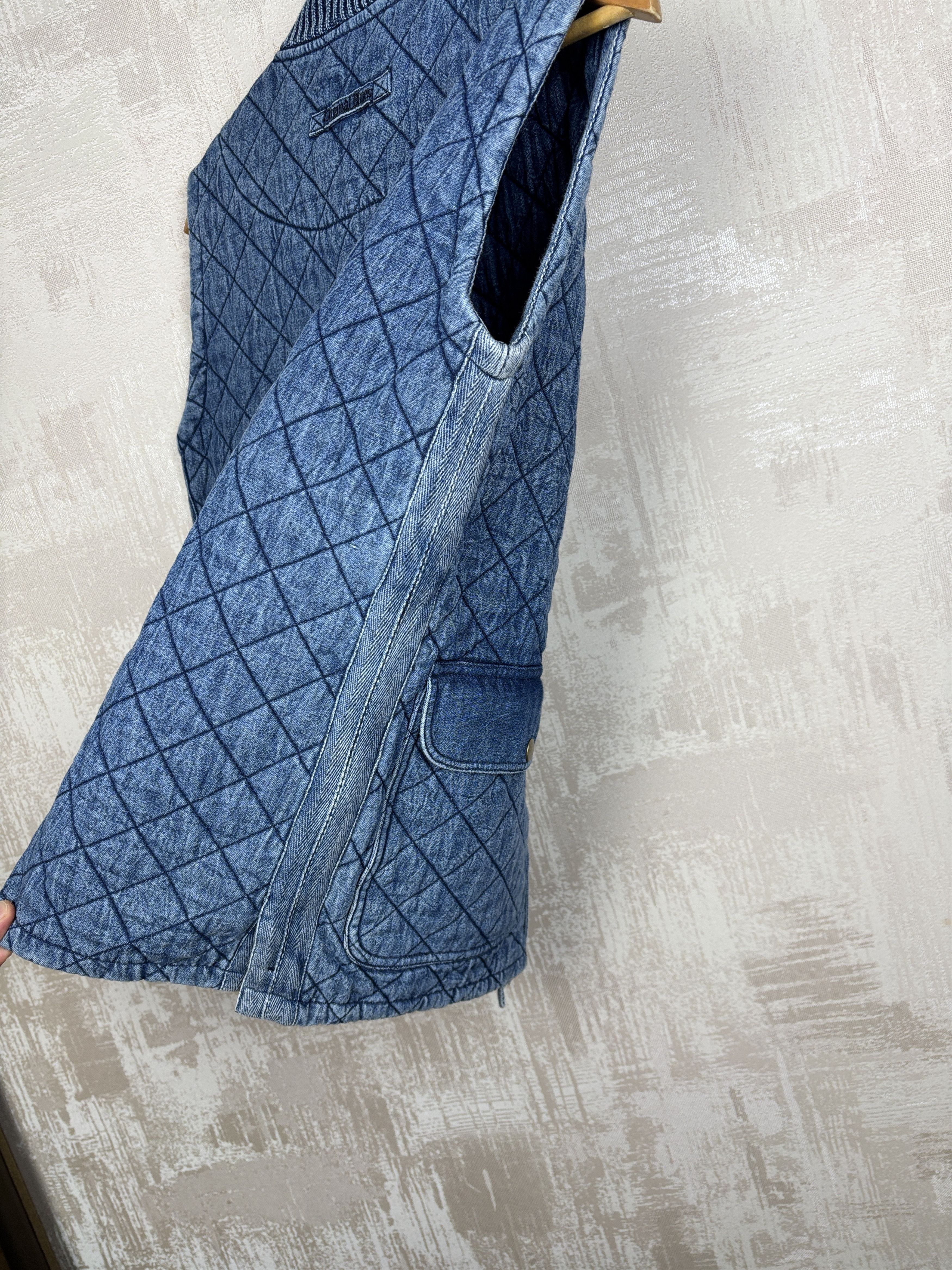 Other UK Original Blues Quilted Denim Vest Size US M / EU 48-50 / 2 - 22 Thumbnail