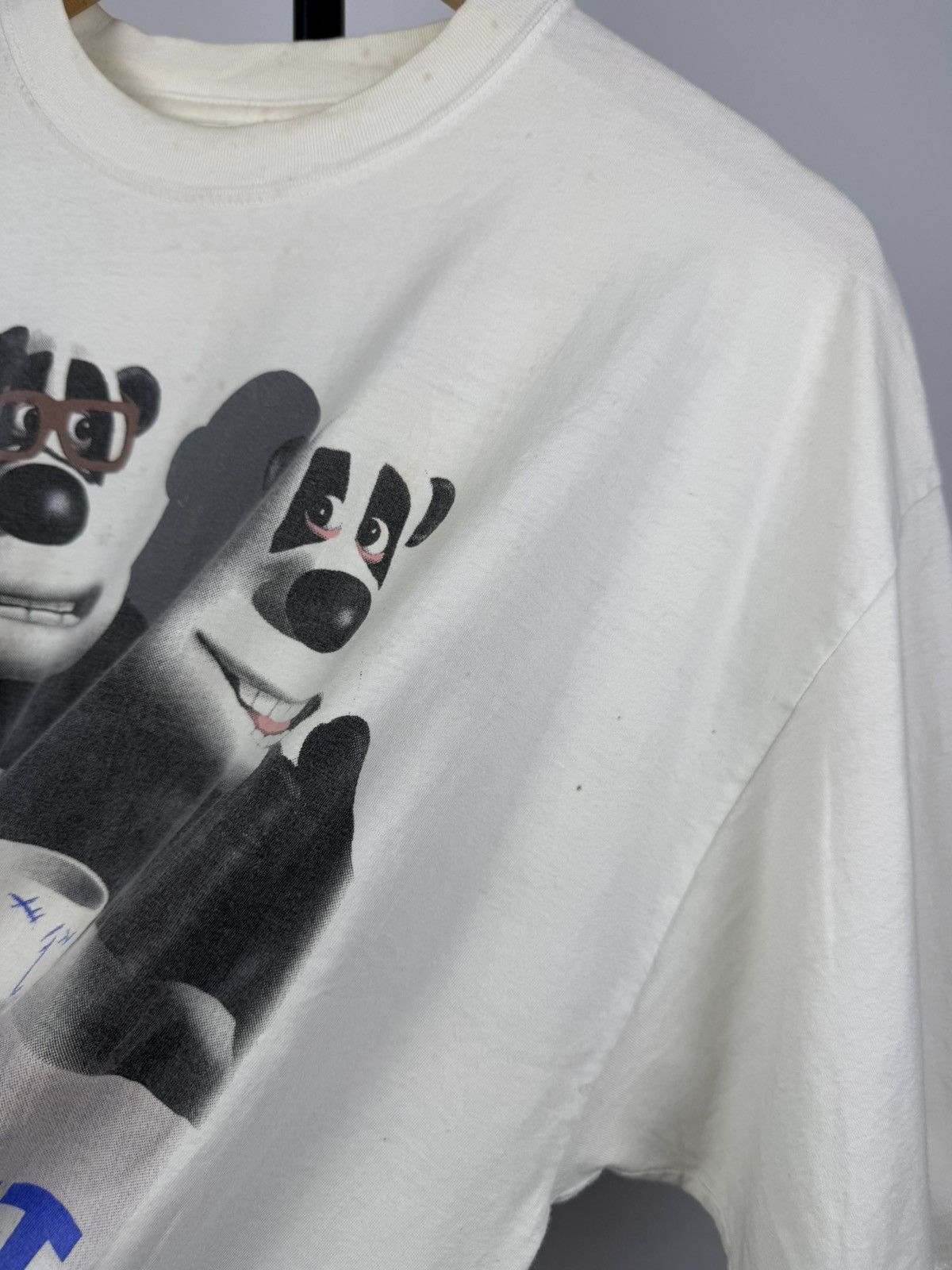 Band Tees × Vintage Vintage 1992 Creature Comforts Aardman Animations Tee Shirt Size US XL / EU 56 / 4 - 9 Thumbnail