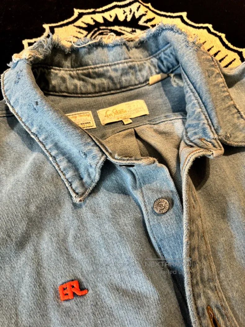 ERL ERL Levi's co-branded denim shirt Size US XXL / EU 58 / 5 - 4 Thumbnail