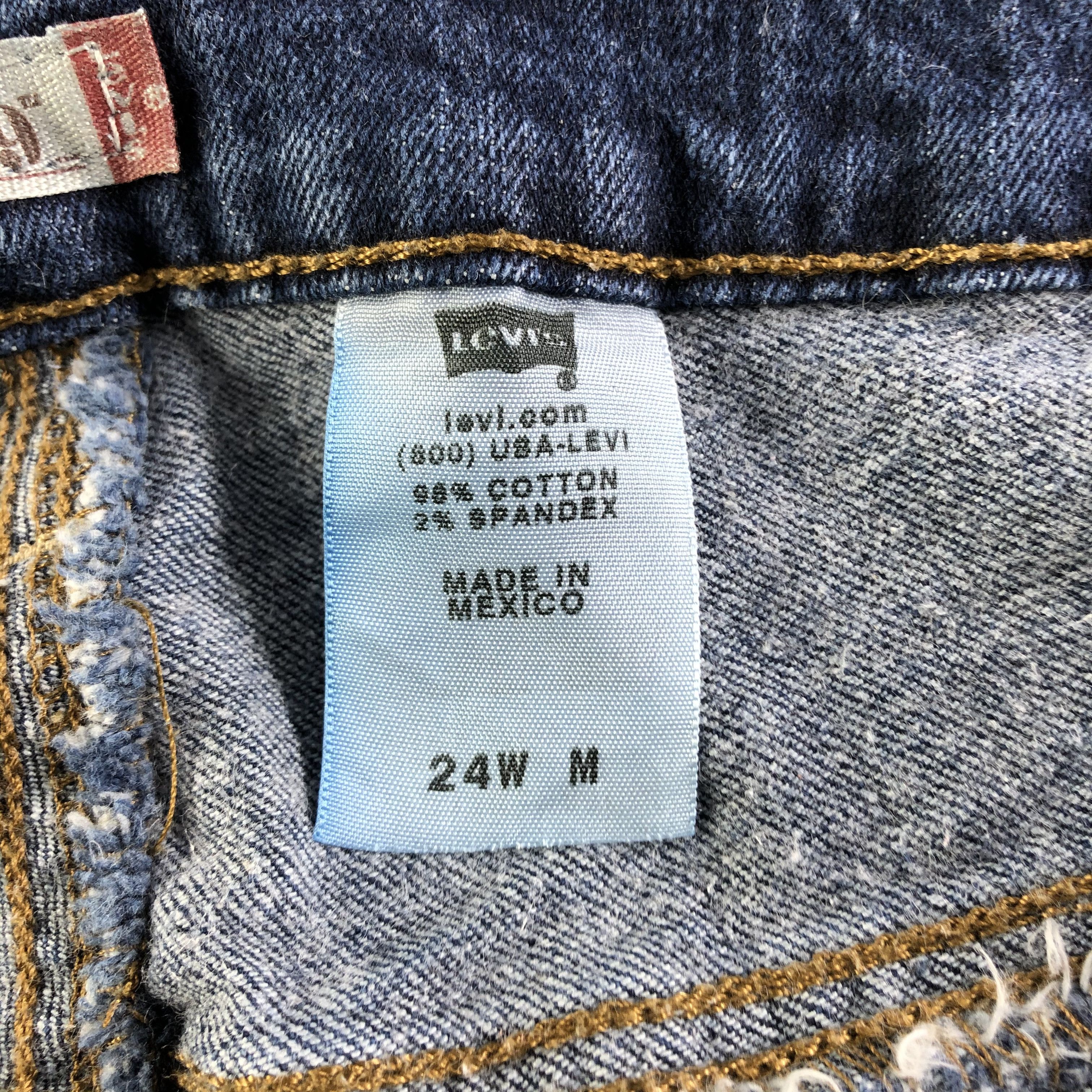 Levi's × Vintage Vintage Blue Wash Levis 529 Jeans-JM3478 Size 39" - 11 Thumbnail