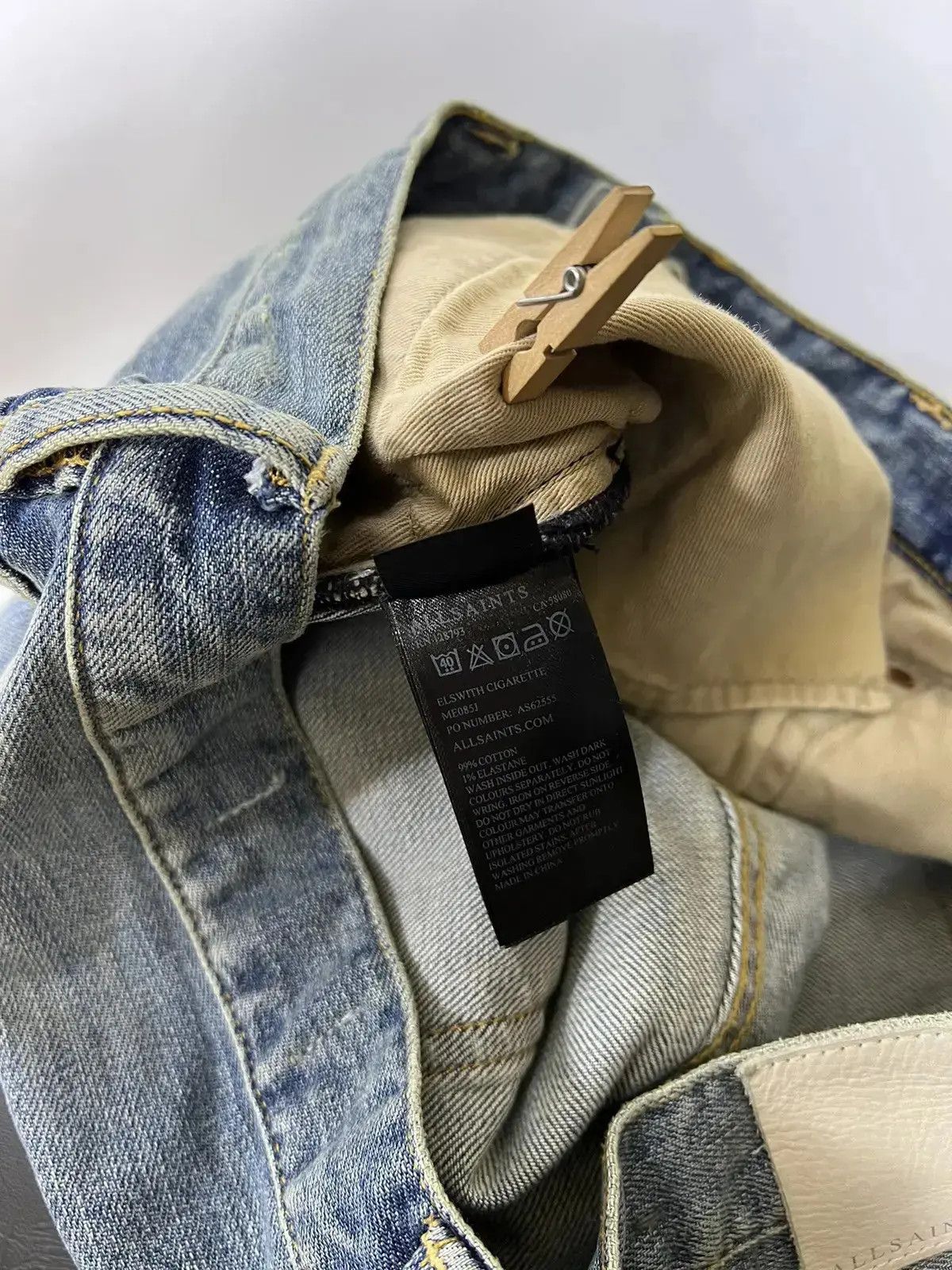 Allsaints × Japanese Brand All Saints Elswith Cigarette Size US 30 / EU 46 - 6 Thumbnail