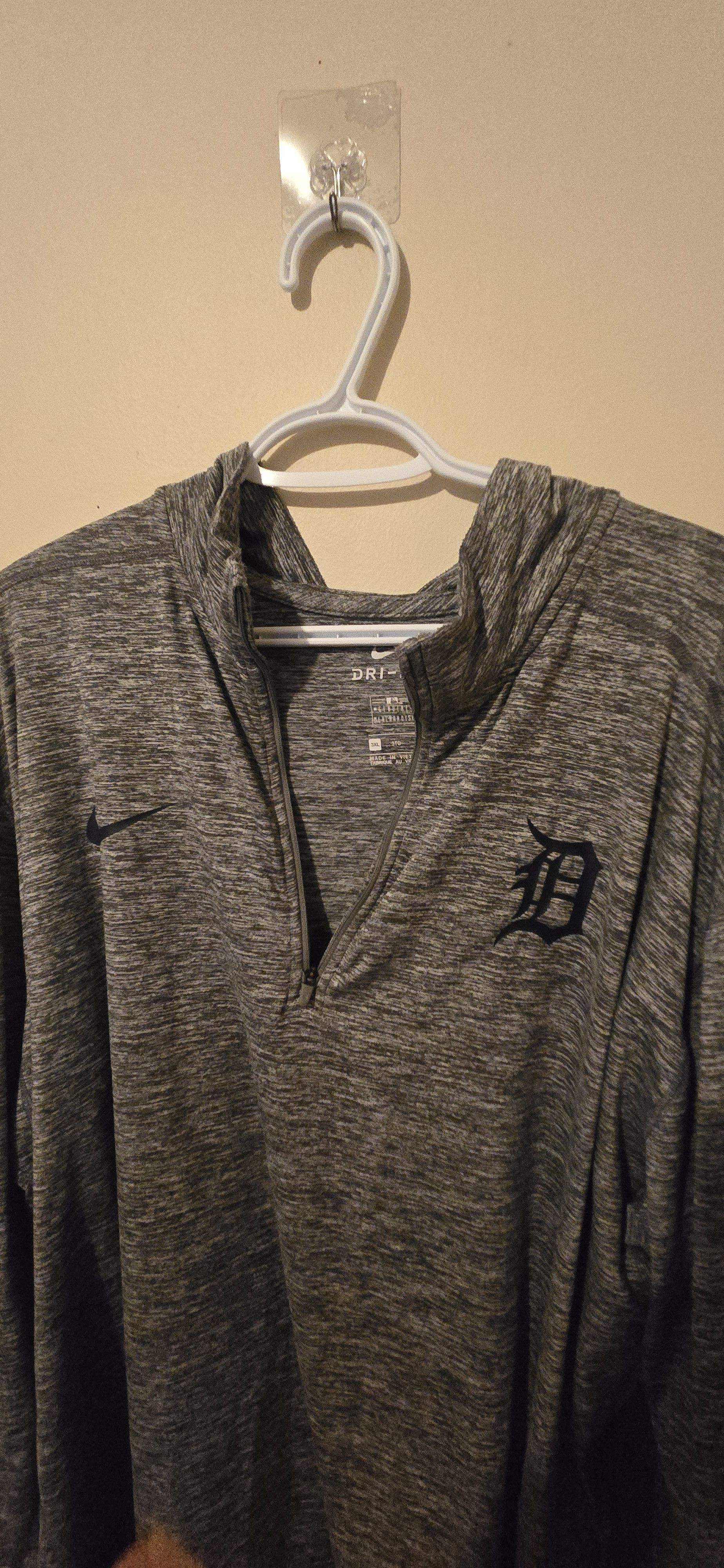 Nike Nike dry fit long sleeve Detroit Tigers shirt Size US XXL / EU 58 / 5 - 8 Thumbnail