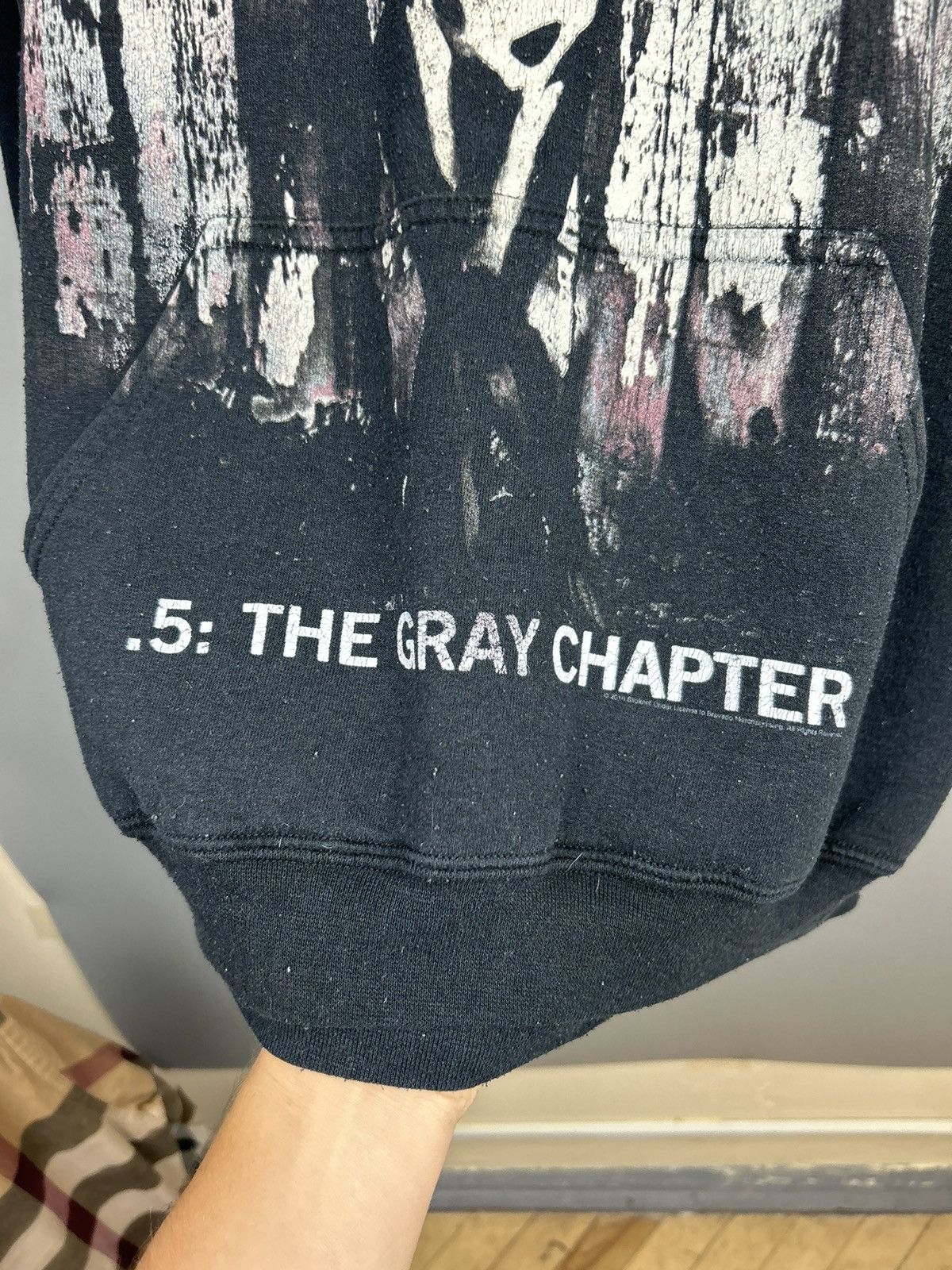 Band Tees × Slipknot × Vintage Vintage Slipknot 5: The Gray Chapter Hoodie Size US L / EU 52-54 / 3 - 10 Thumbnail