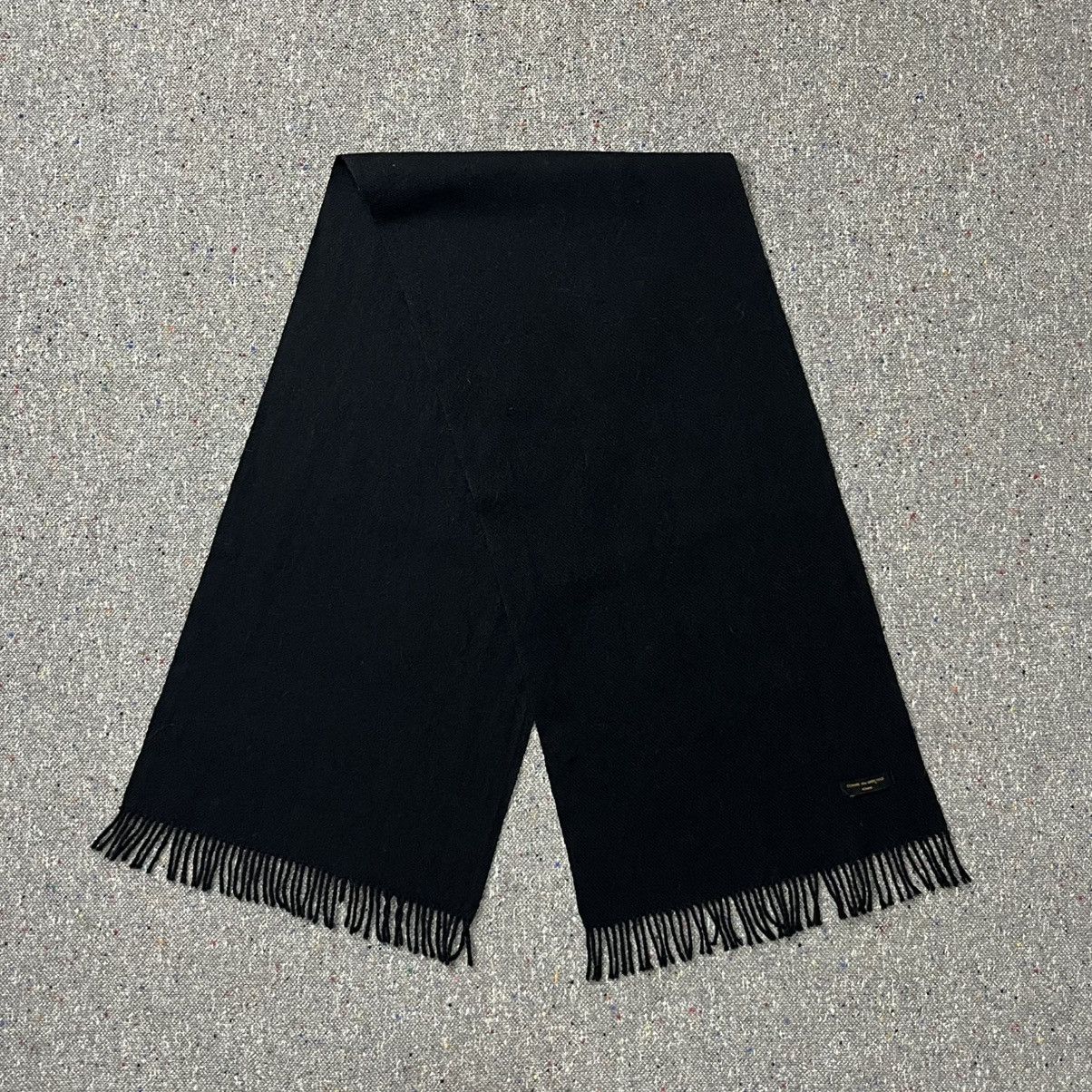 Comme des Garcons Homme Vintage Comme des Garçons Homme black wool scarf Size ONE SIZE - 4 Thumbnail