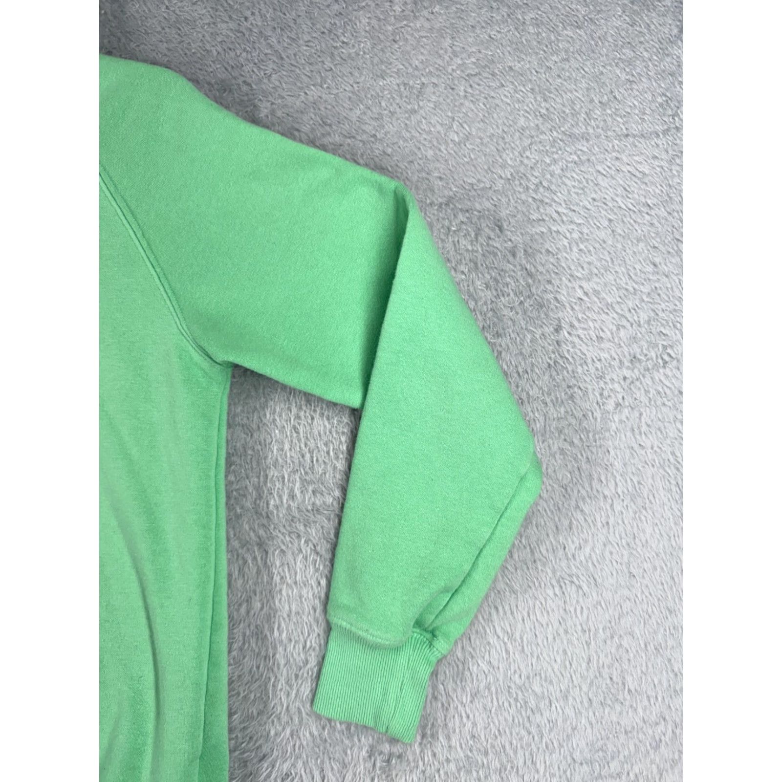 The North Face The North Face Hoodie Women S Green Pullover Sweater Jersey Cotton Blend Logo Floral Pockets Regular 34 in Chest Size S / US 4 / IT 40 - 2 Thumbnail