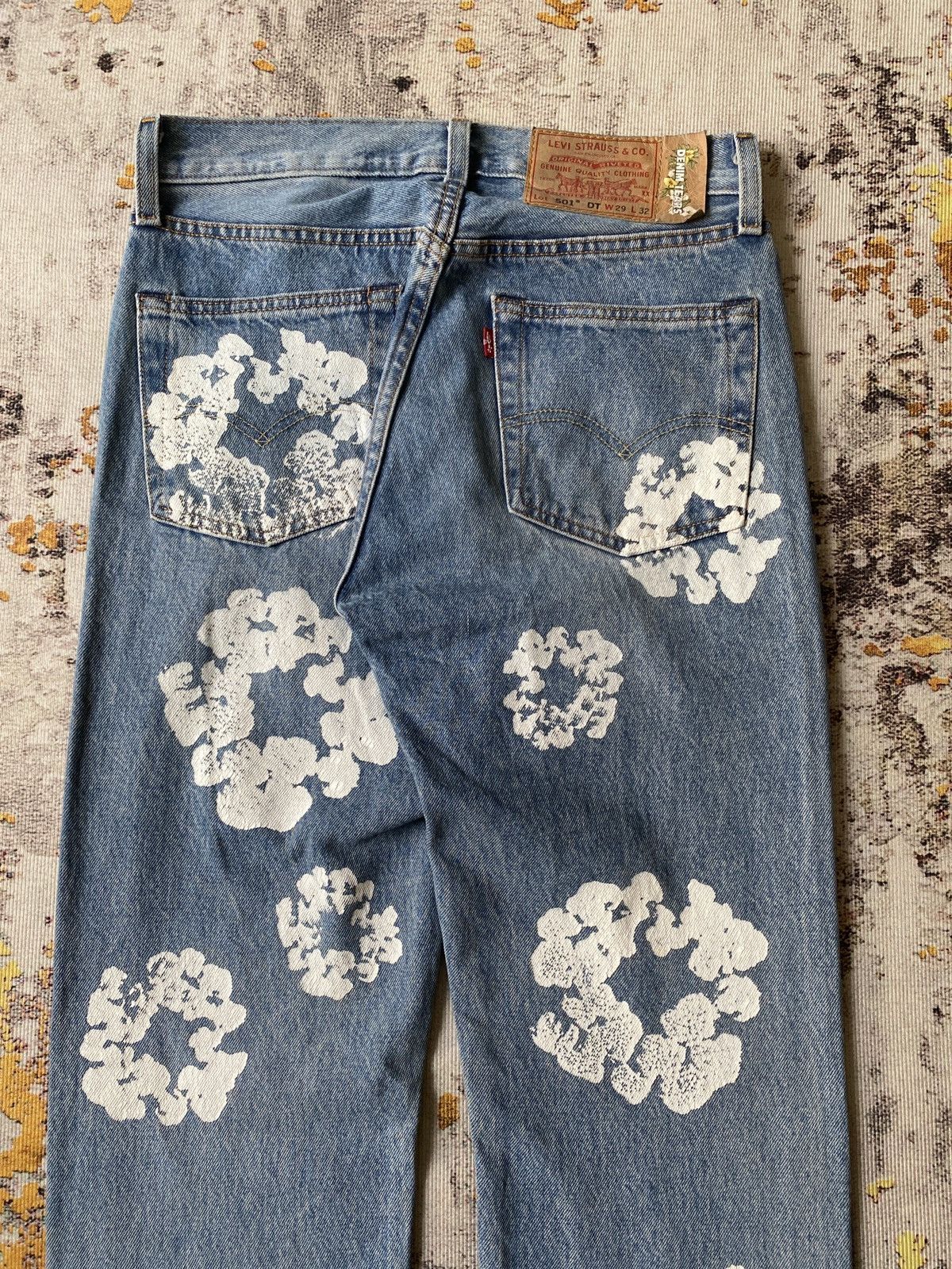 DENIM TEARS × Levi's Levi’s X Denim Tears Jeans Size US 29 - 12 Thumbnail