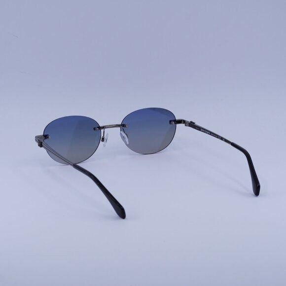 Palm Angels Palm Angels PERI10H CRYSTAL 1007 Sunglasses Gunmetal Oval Size ONE SIZE - 6 Thumbnail