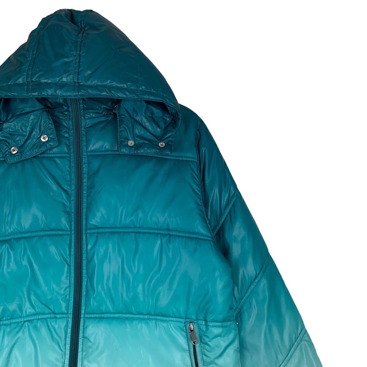 Japanese Brand TK MIXPICE Two Tone Puffer Jacket Down Jacket #0406-C19 Size US M / EU 48-50 / 2 - 4 Thumbnail