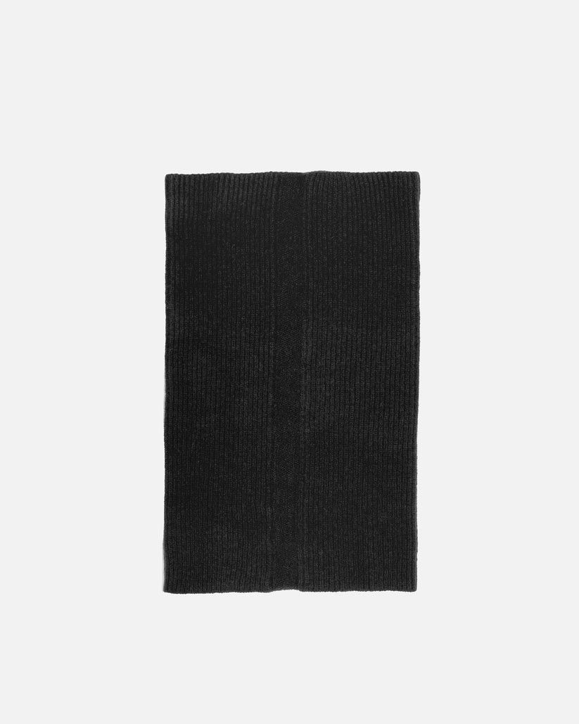 Rick Owens o1s1v1r1oon0825 Size: OS/Tube Scarf in Black Size ONE SIZE - 1 Thumbnail