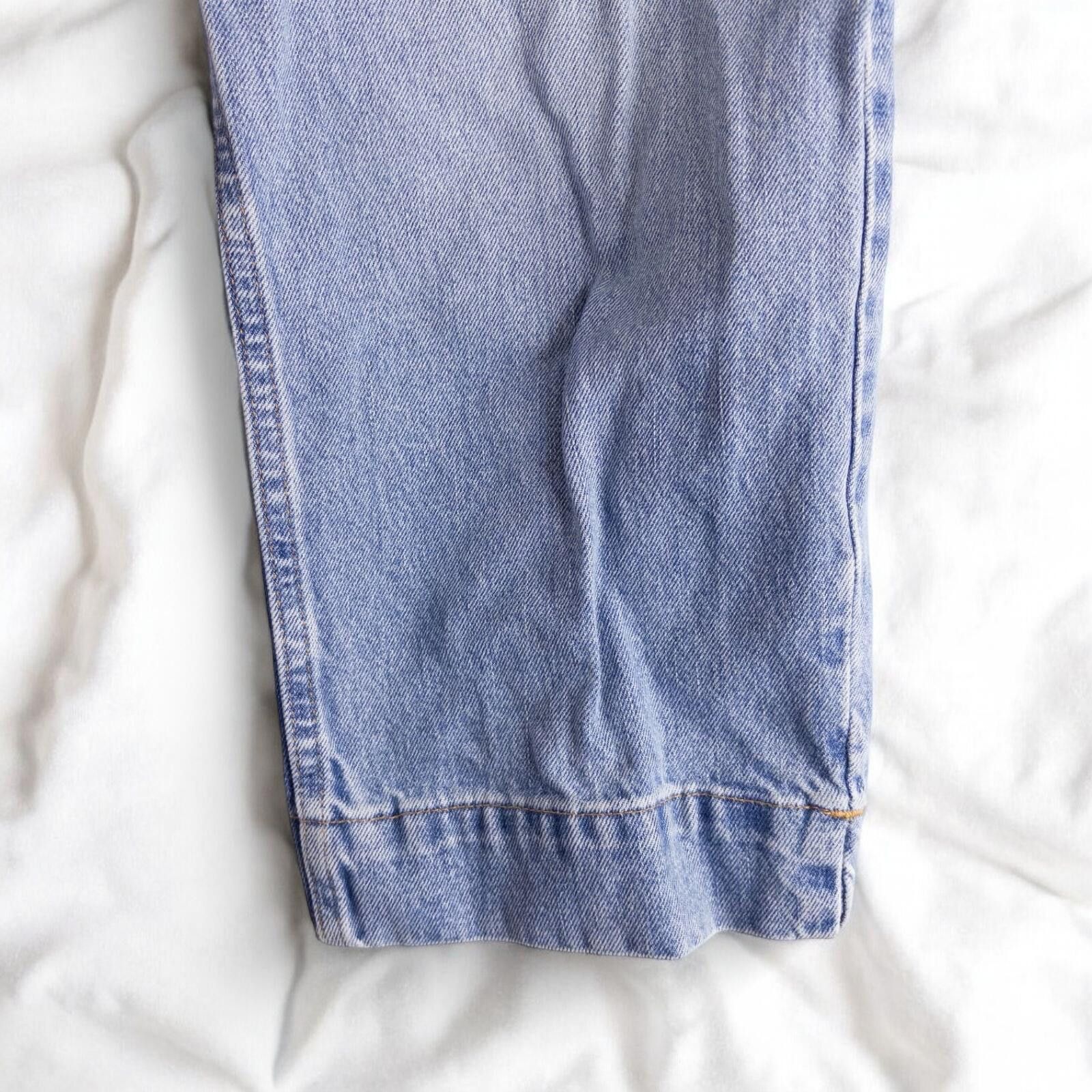 Eddie Bauer Eddie Bauer Vintage Blue Solid Capri Pants Womens 10 Medium Size 32" / US 10 / IT 46 - 6 Thumbnail