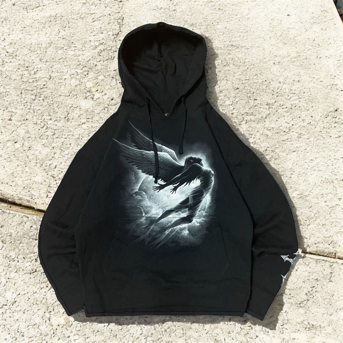 Band Tees × Vintage Vintage hoodie Spiral 90s streetwear Y2K fallen angel Size US XXL / EU 58 / 5 - 1 Thumbnail