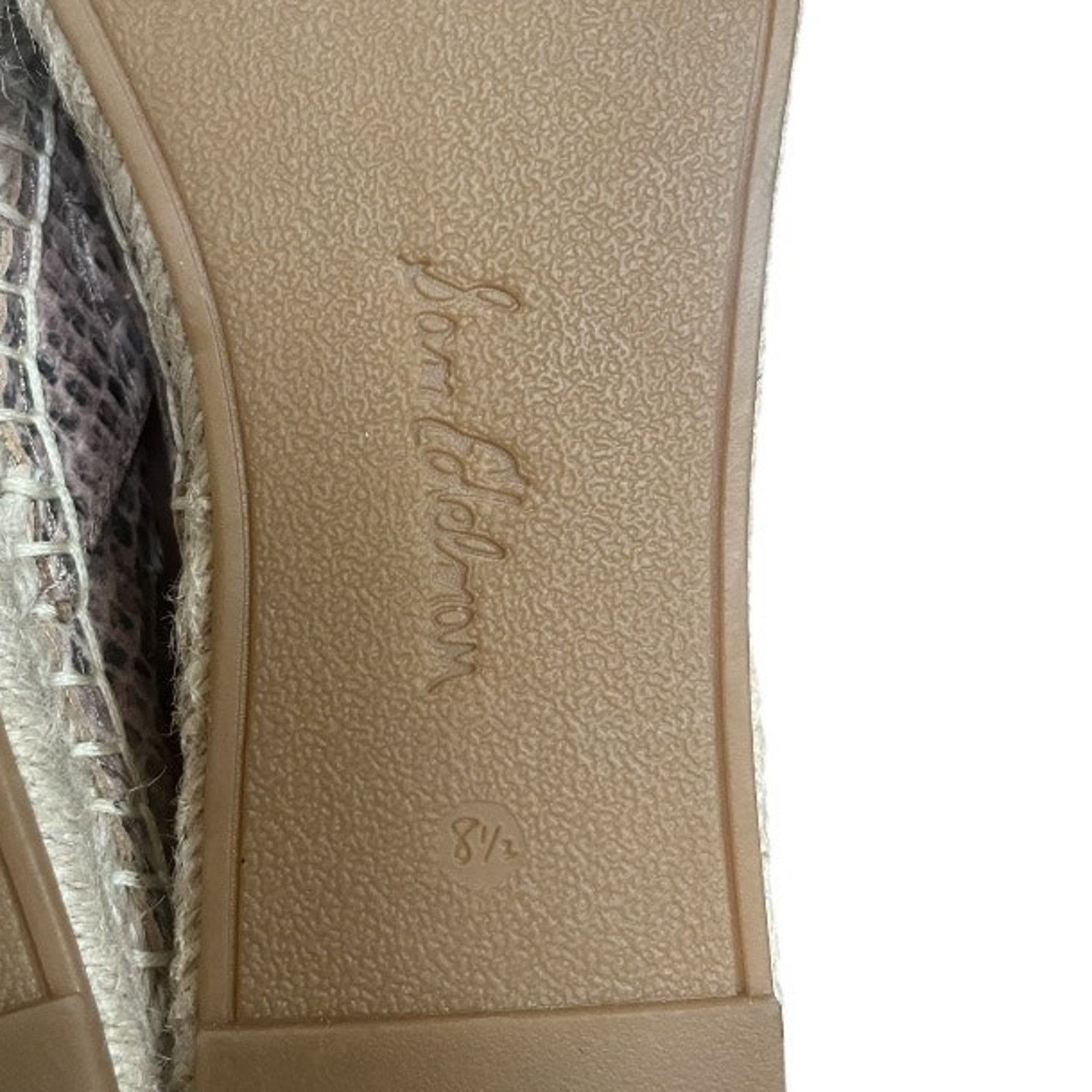 Sam Edelman Sam Edelman Kesia leather slip on Espadrille flat loafer NEW Size US 8.5 / IT 38.5 - 6 Thumbnail