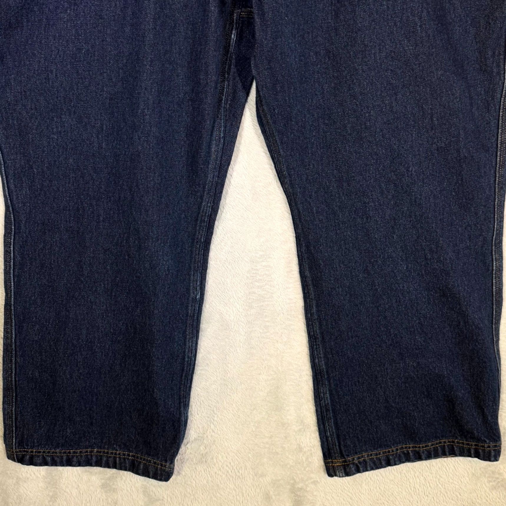 Denime Duluth Trading Men’s Crop Jeans 44×28 Blue Denim 100% Cotton Straight Leg Excell Jeans Crop Straight Men’s Denim Blue 44×28 Duluth Size US 44 / EU 60 - 5 Thumbnail