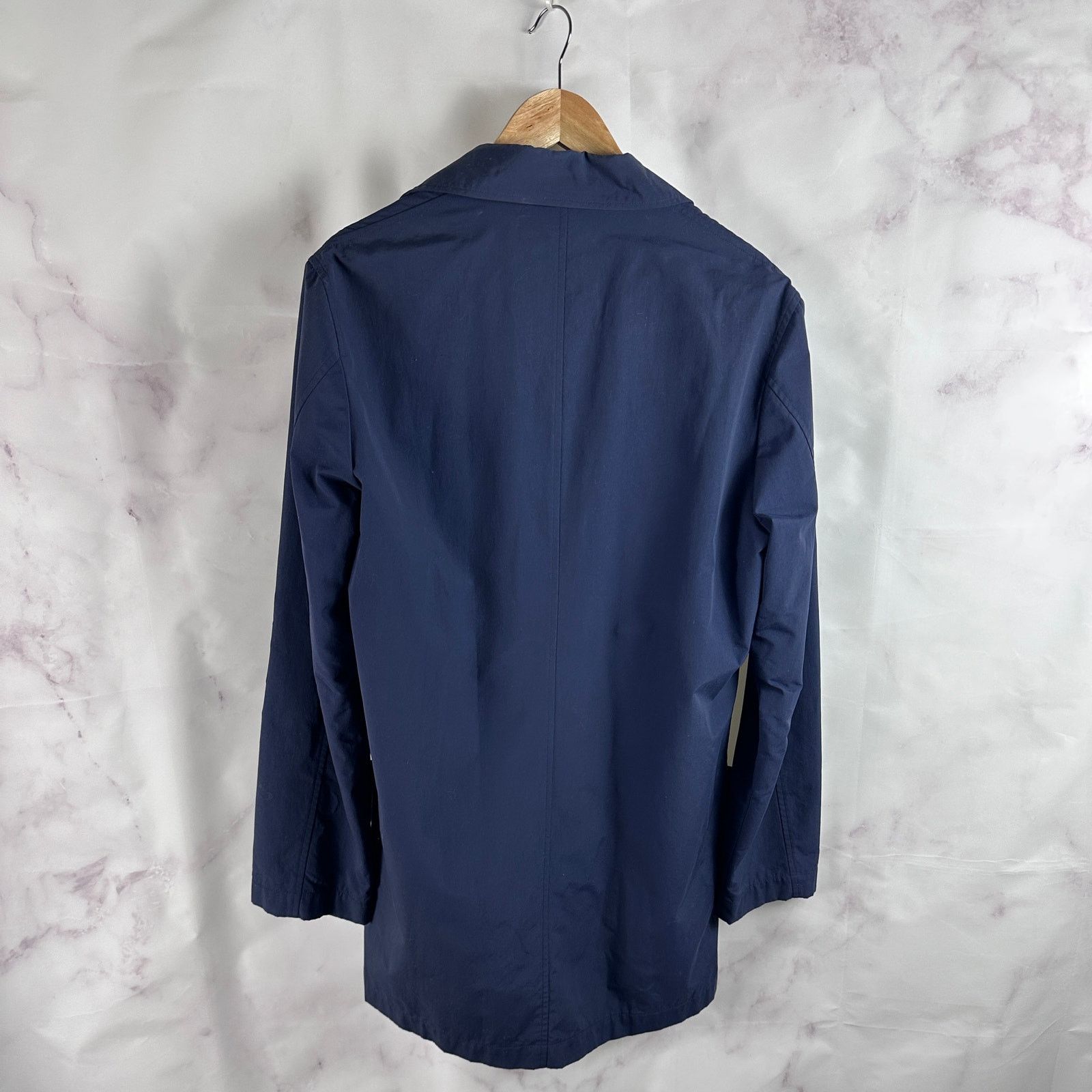 Undercover A/W01 D.A.V.F. Navy Long Coat Size US L / EU 52-54 / 3 - 7 Thumbnail