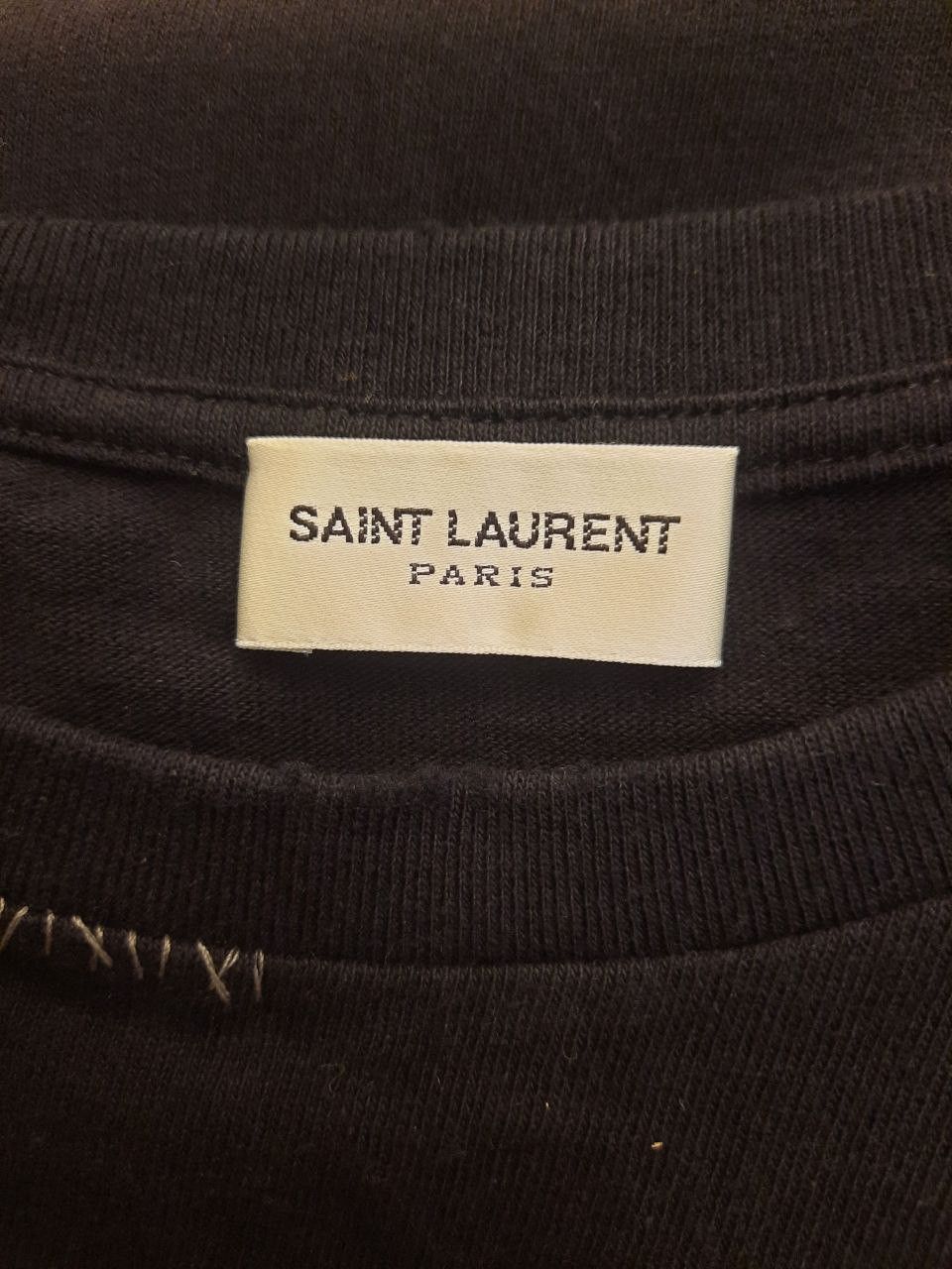 Saint Laurent Paris Heart Tee Size US XS / EU 42 / 0 - 4 Thumbnail