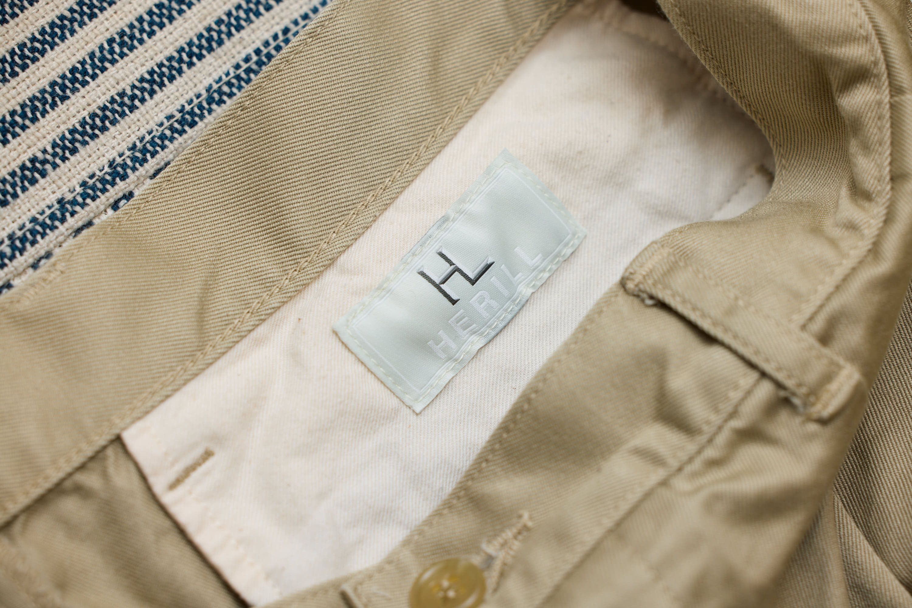Herill Herill Suvin Cotton Two-Tuck Chinos Size US 32 / EU 48 - 6 Thumbnail