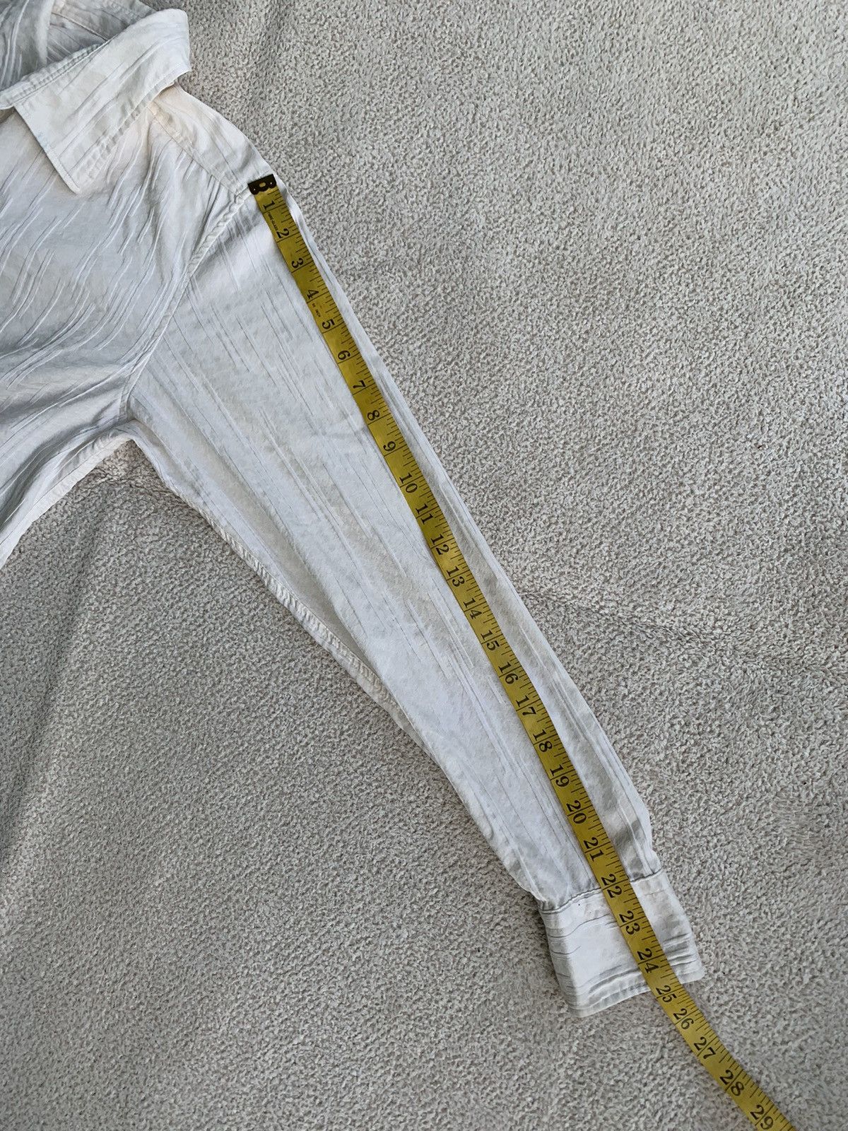 Issey Miyake × Japanese Brand × Morgan Homme Vtg 90s Morgan Homme stripe panttern Fly Button Size US L / EU 52-54 / 3 - 13 Thumbnail