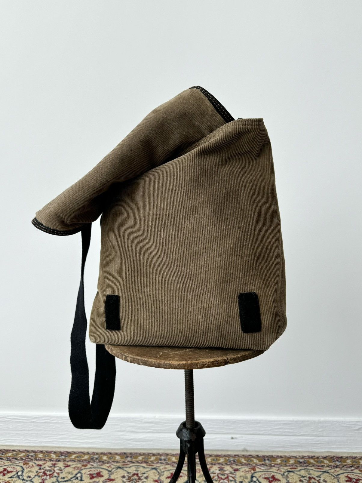 Diesel × Vintage Vintage Y2K Diesel Avant Garde Corduroy Crossbody Bag Size ONE SIZE - 8 Thumbnail