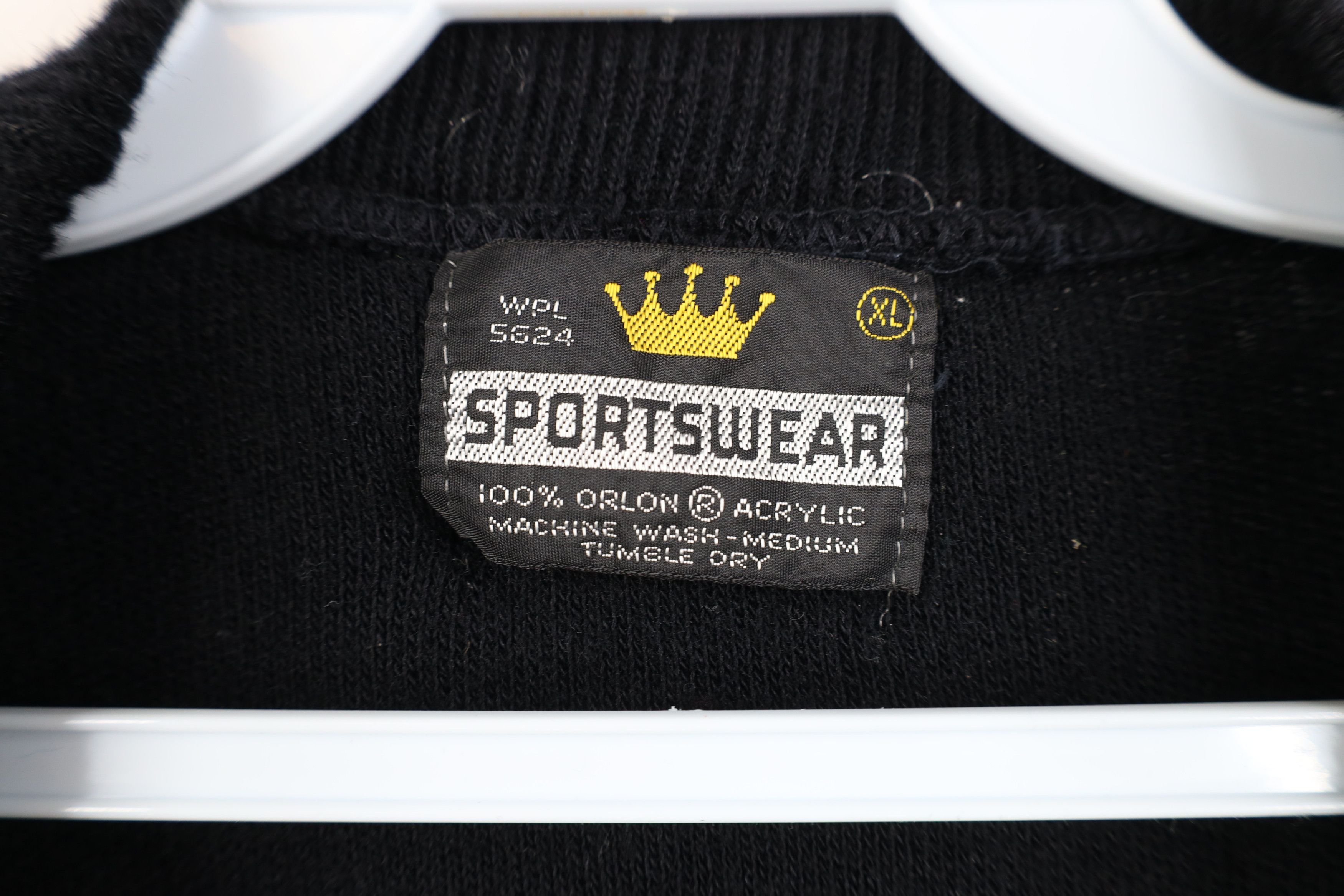 Vintage Vintage 70s Streetwear Sleeveless Sweater Vest Black USA Size XL / US 12-14 / IT 48-50 - 6 Thumbnail