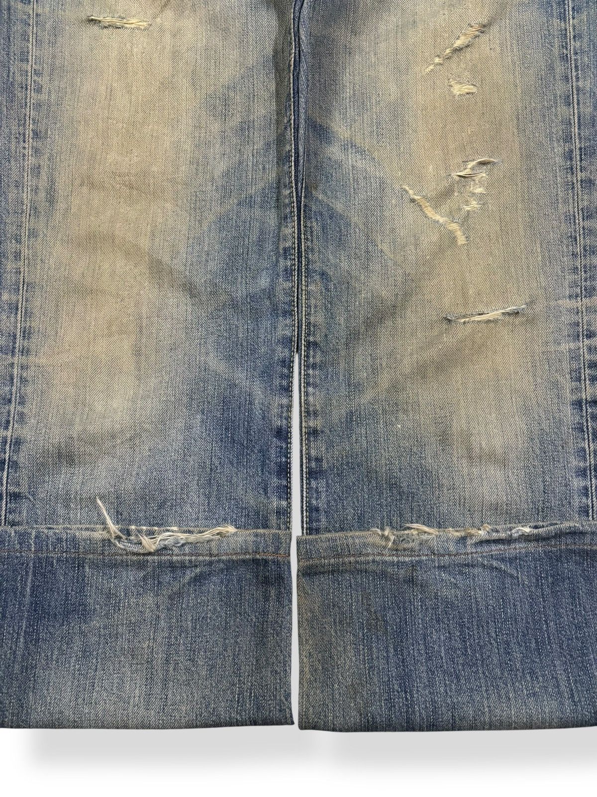Undercover × Uniqlo Vintage Uniqlo S002 Mud Wash Distressed Grunge Jeans Size US 31 - 10 Thumbnail