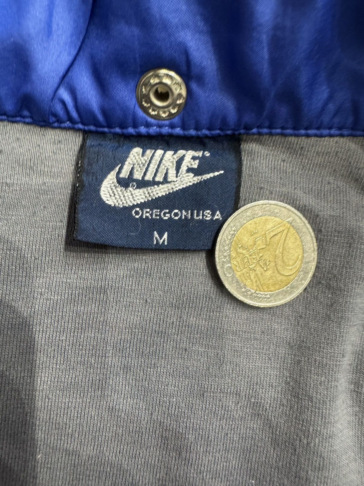 Nike Vintage 1990s Nike Track Jacket Made In Portugal Size US M / EU 48-50 / 2 - 4 Thumbnail
