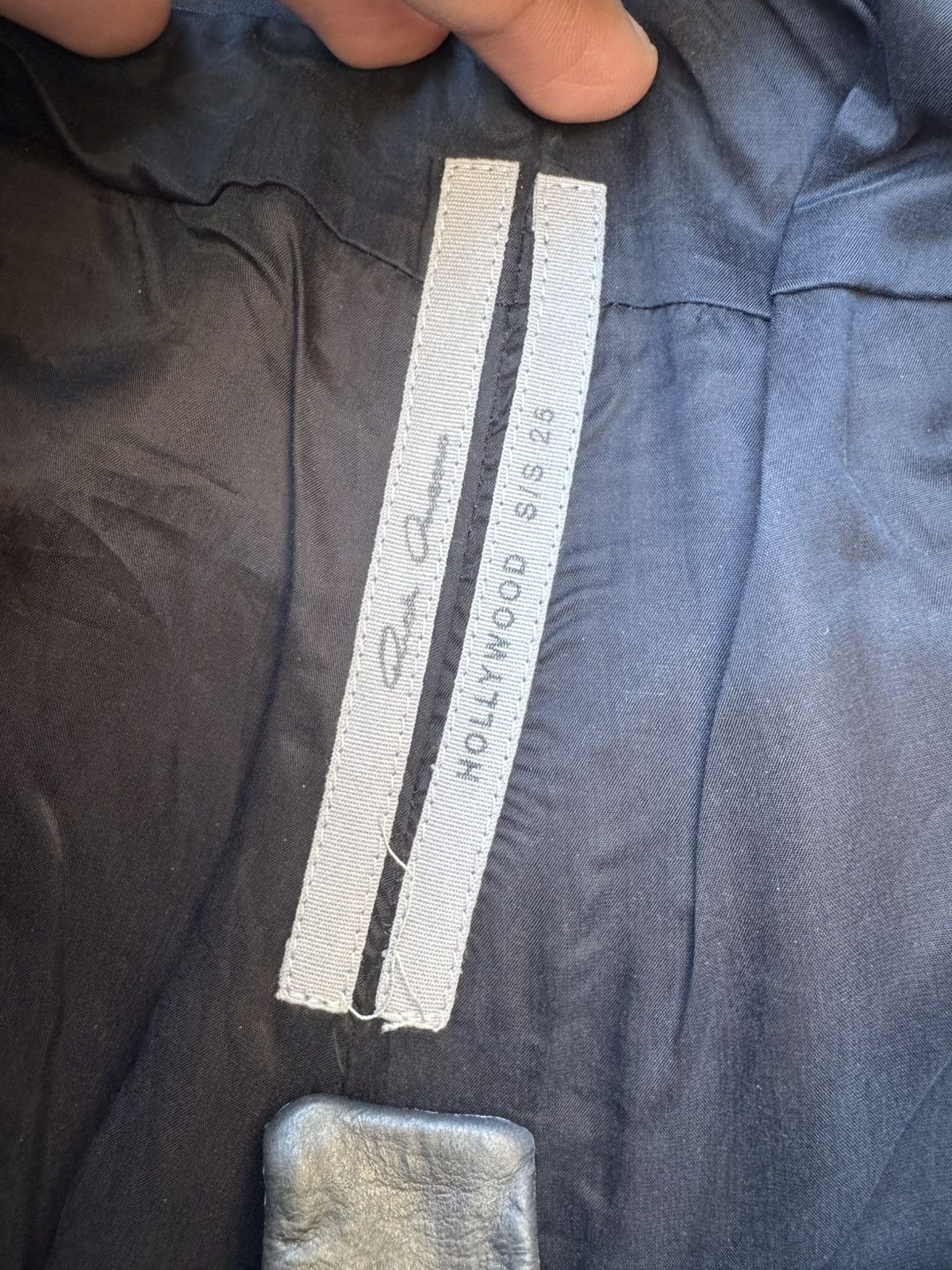 Rick Owens Rick Owens Hollywood SS25 Distressed Leather Pants Size US 32 / EU 48 - 6 Thumbnail