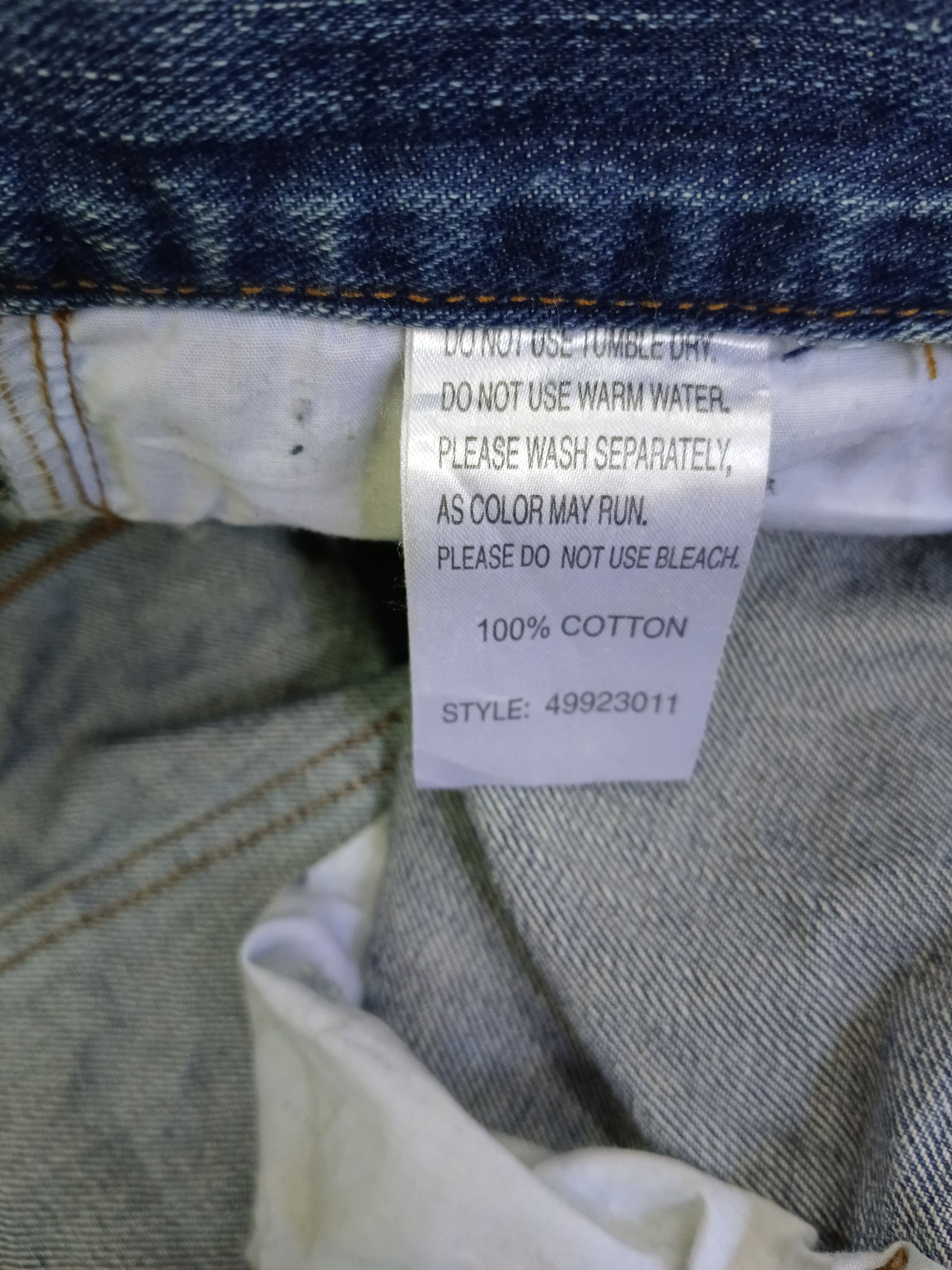 Japanese Brand SICK RIPED EXHIBITIONIST DENIM PANTS Size US 32 / EU 48 - 9 Thumbnail