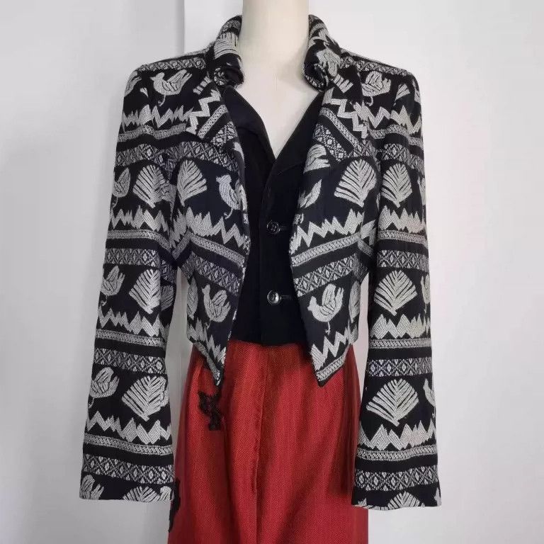 Comme des Garcons Comme des Garcons Embroidered coat Size M / US 6-8 / IT 42-44 - 1 Thumbnail