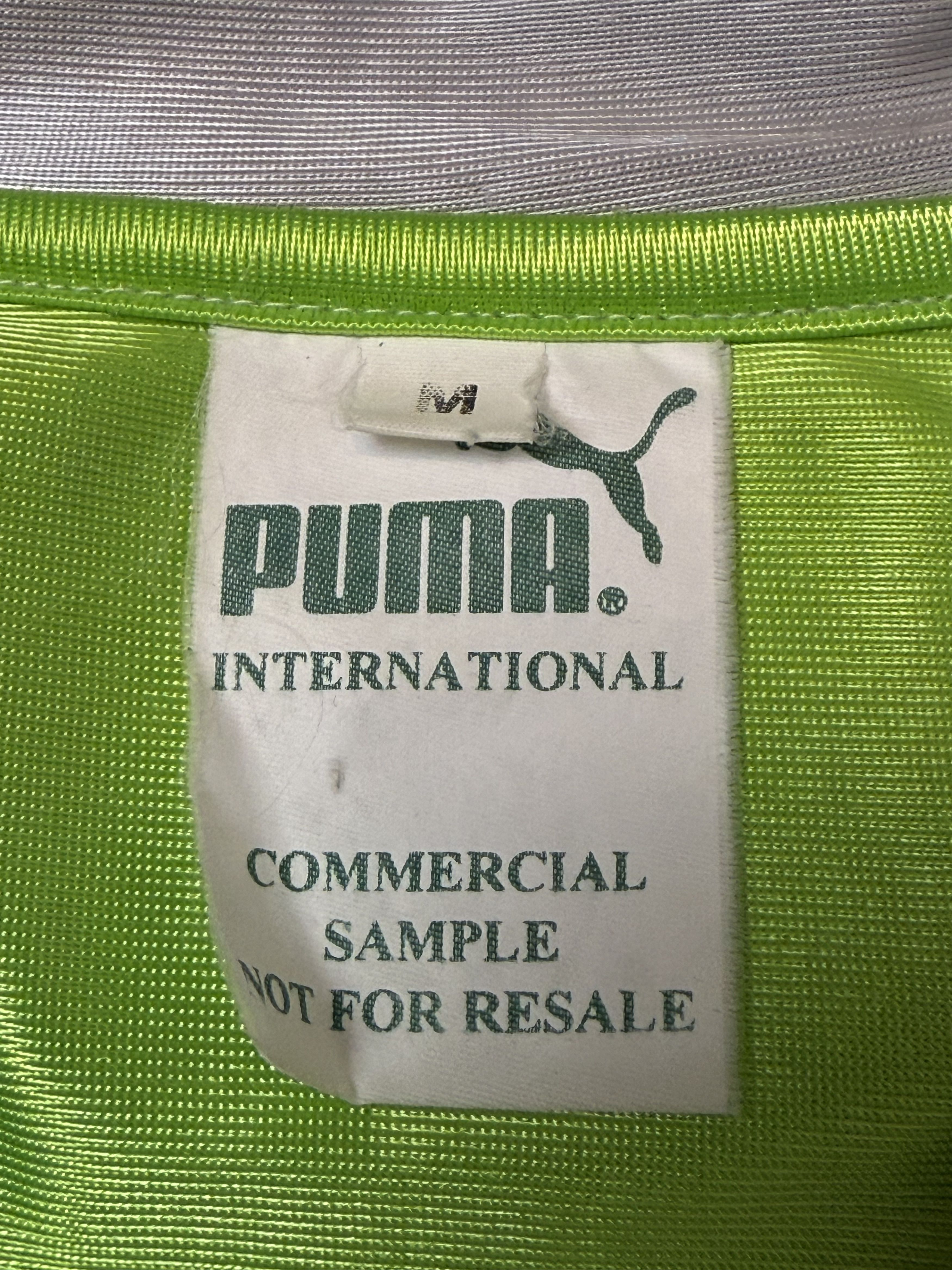 Puma Vintage 90s Puma International Track Jacket Silver/Black Size US L / EU 52-54 / 3 - 5 Thumbnail