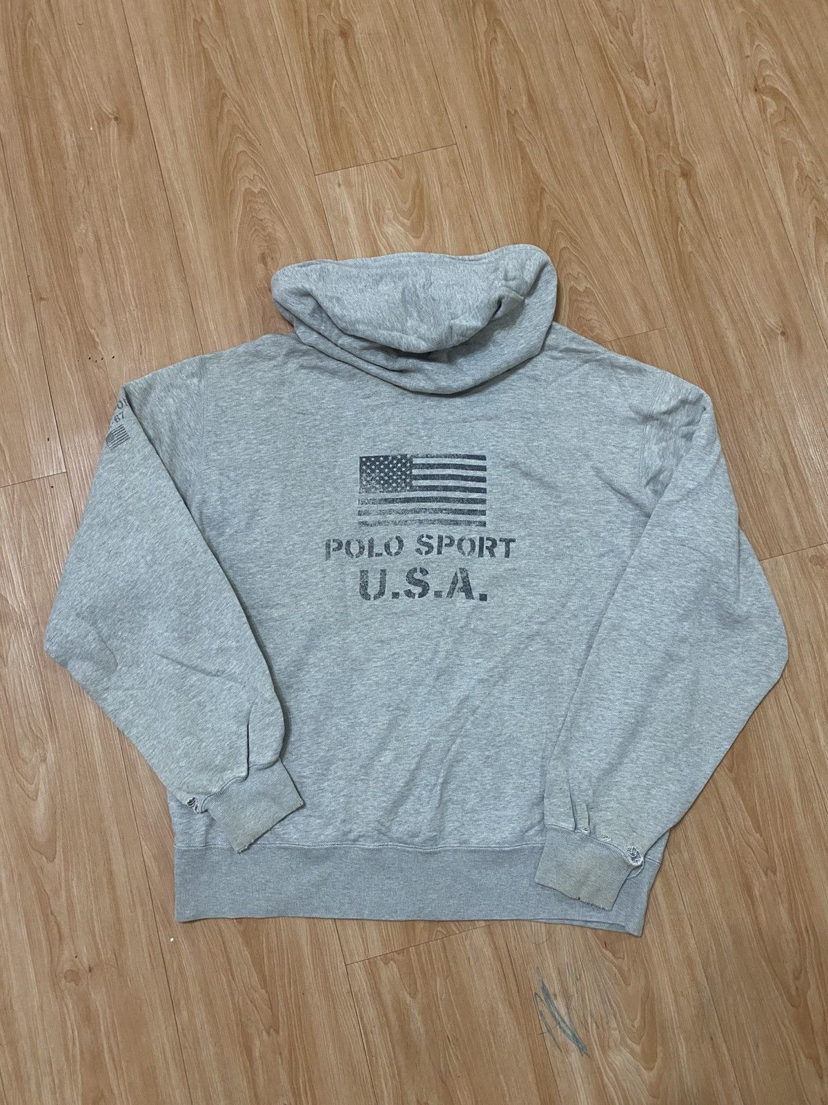 Polo Ralph Lauren Vintage 90’s polo sport made in USA zip up fleece Size US L / EU 52-54 / 3 - 1 Thumbnail