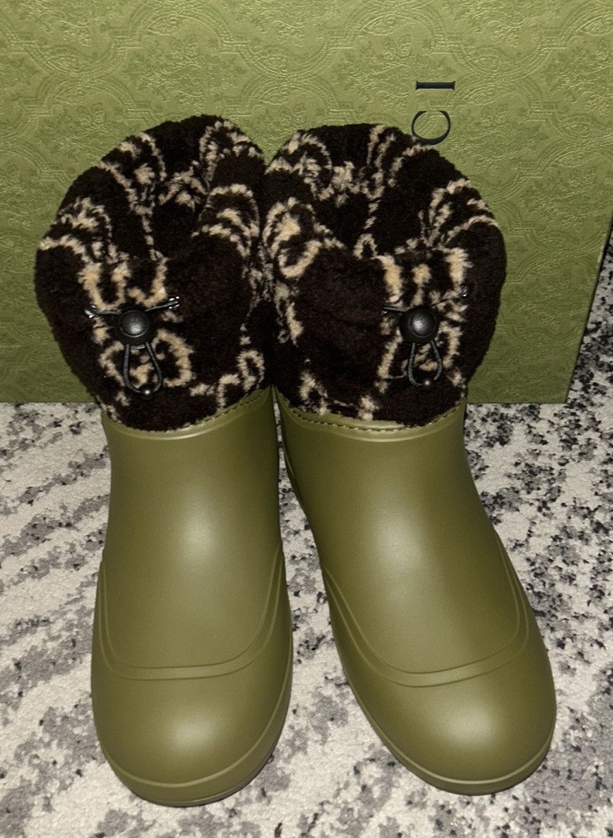 Gucci Gucci GG Printed Rubber Boots size 8 Size US 8 / EU 41 - 4 Thumbnail