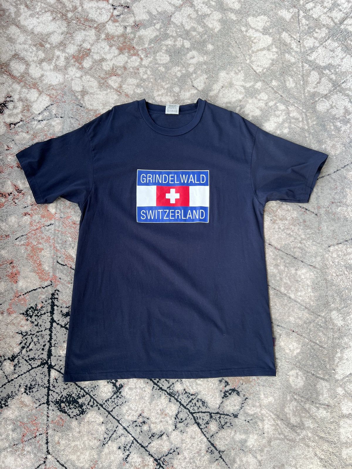Vintage Grindelwald Switzerland Tee Size US XL / EU 56 / 4 - 1 Thumbnail