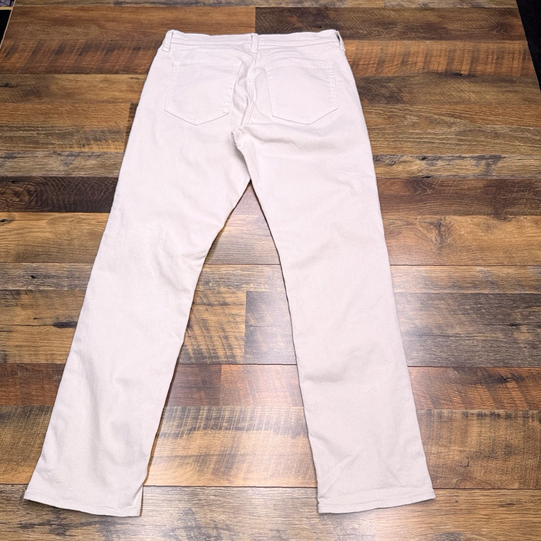J.Crew J.CREW Jeans Mens 30x30 Gray Straight Regular Mid Rise Five-Pocket Denim Stretch Belt Loops Pocket Design Size US 30 / EU 46 - 3 Thumbnail