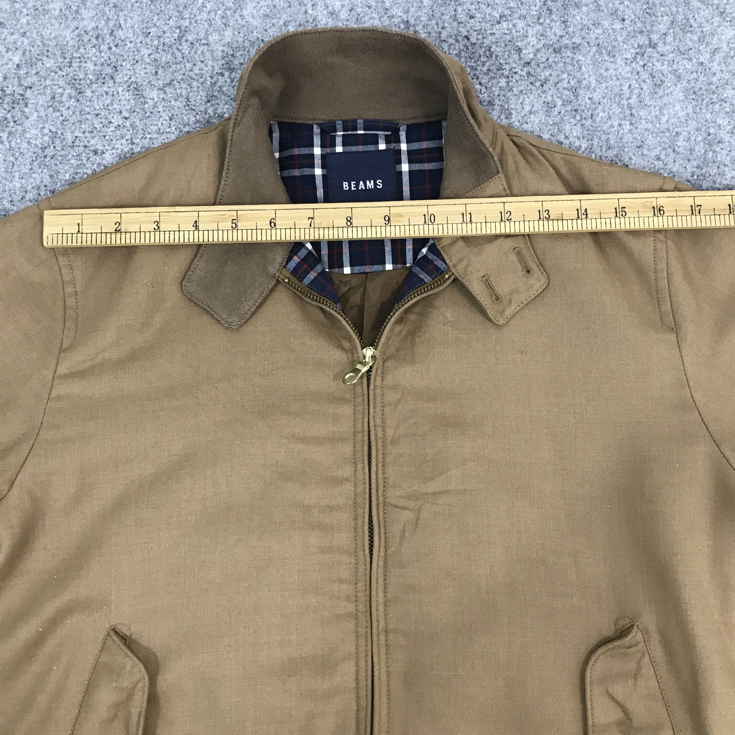Beams Japan × Japanese Brand Beams Japan zipper brown jacket Size US M / EU 48-50 / 2 - 5 Thumbnail