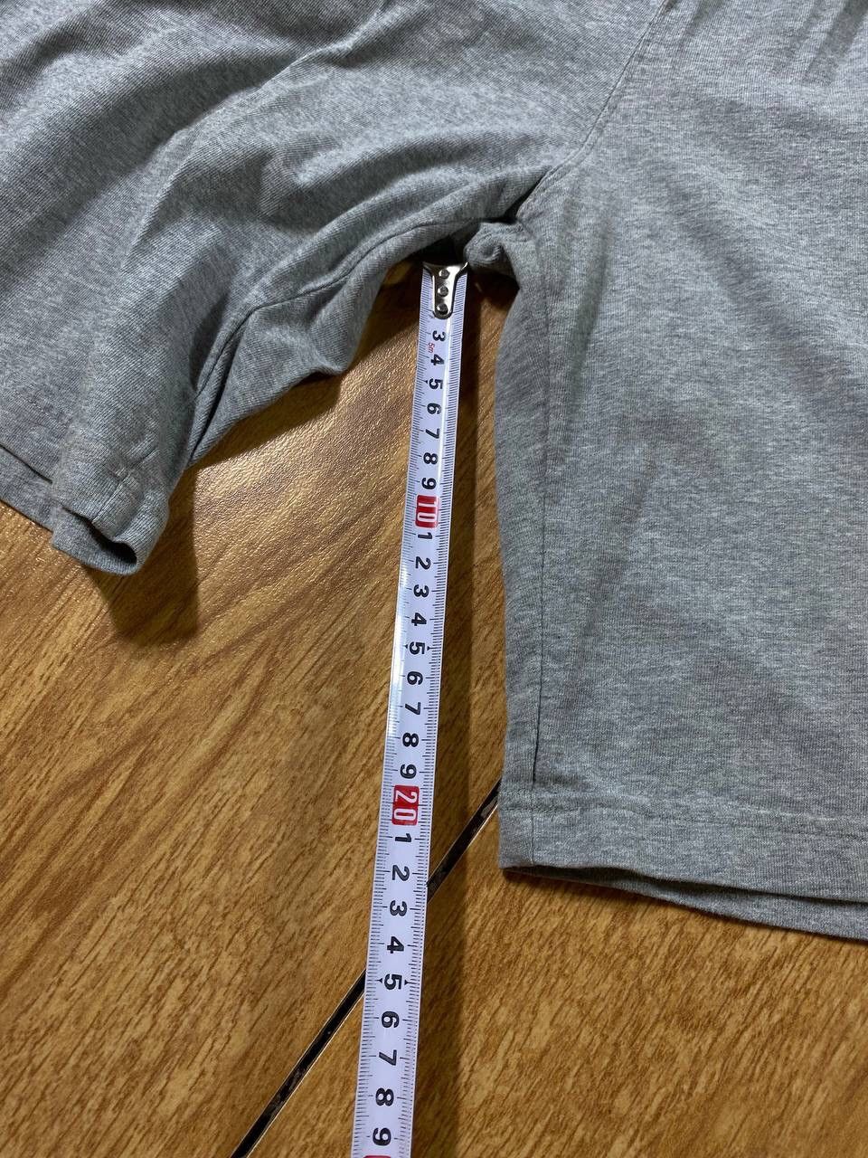 Nike × Vintage Nike Vintage Y2k Swoosh Logo Shorts Rare Streetwear Gray Size US 36 / EU 52 - 15 Thumbnail