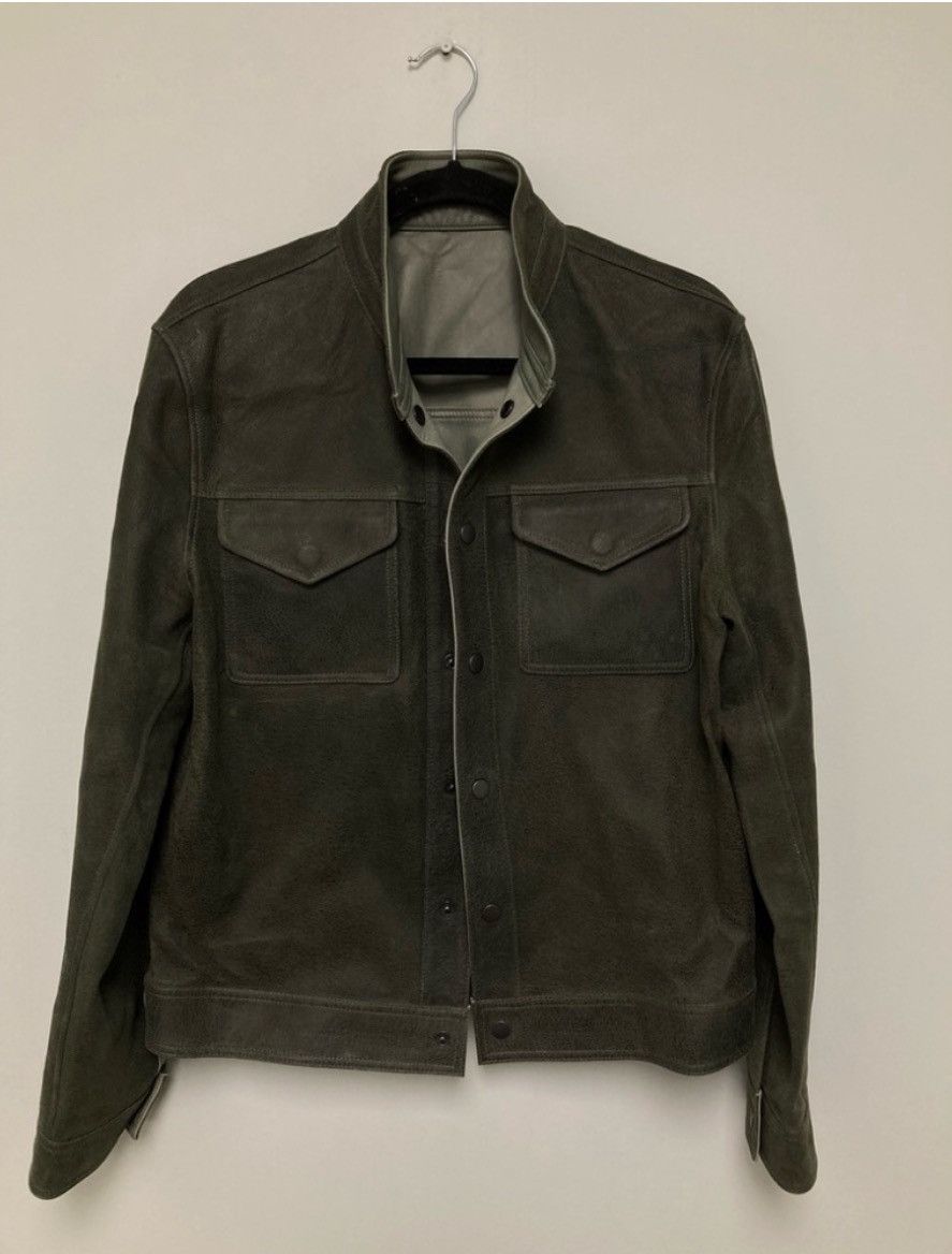 John Varvatos Blair reversible leather jacket Size EU 48 USA 38 Size US M / EU 48-50 / 2 - 8 Thumbnail