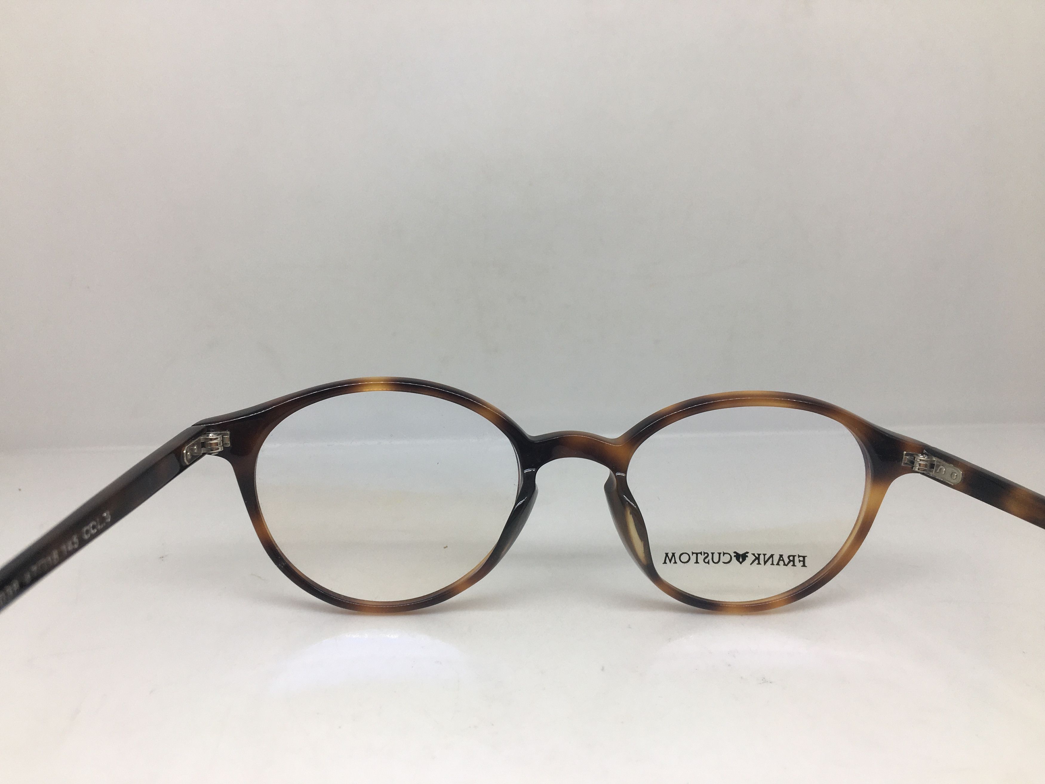 Other Frank Custom ARISTOCRAT Tortoise Eyeglasses Frame Size ONE SIZE - 5 Thumbnail