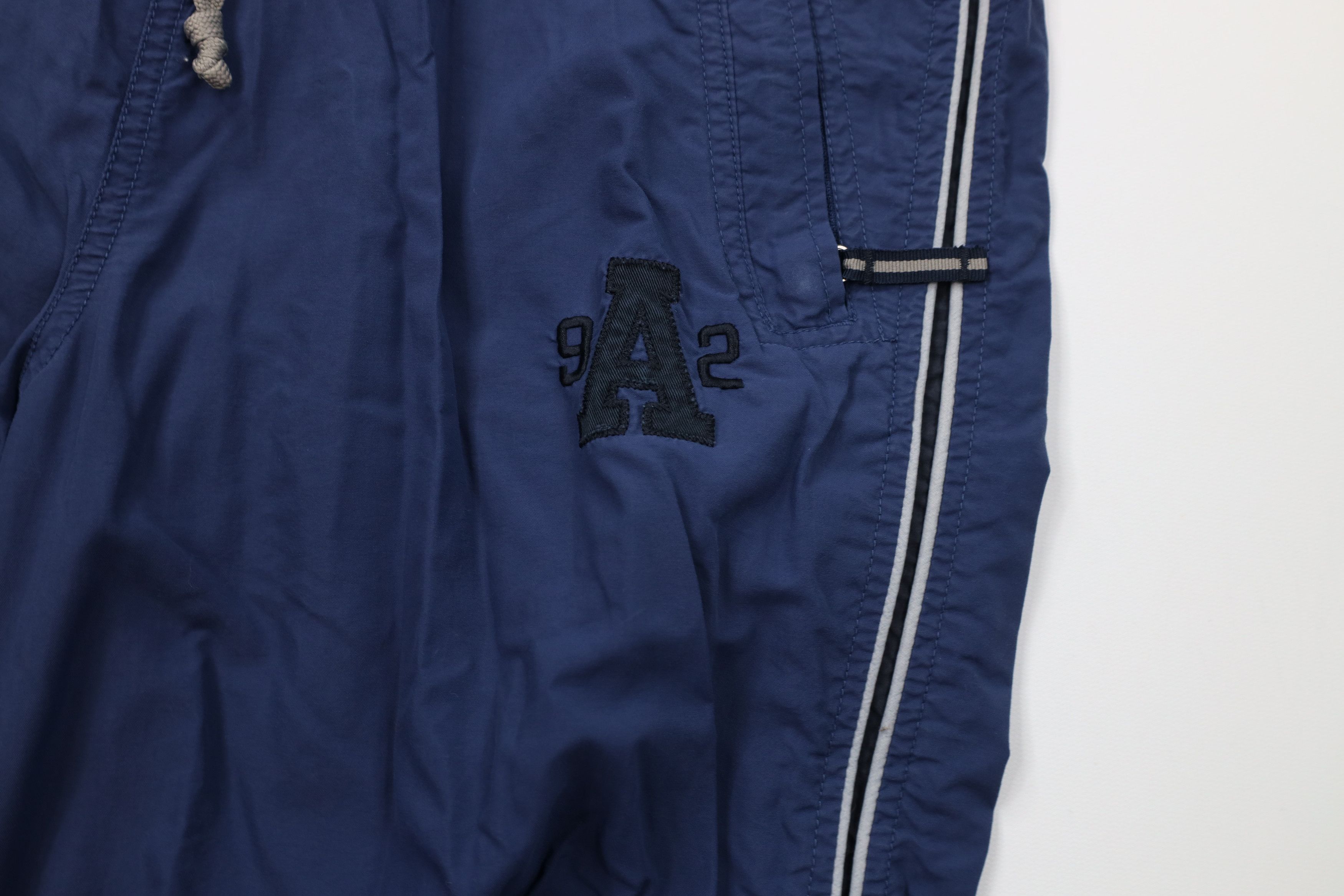 Abercrombie & Fitch Vintage 90s Y2K Abercrombie & Fitch Gym Wide Leg Pants Blue Size US 34 / EU 50 - 8 Thumbnail