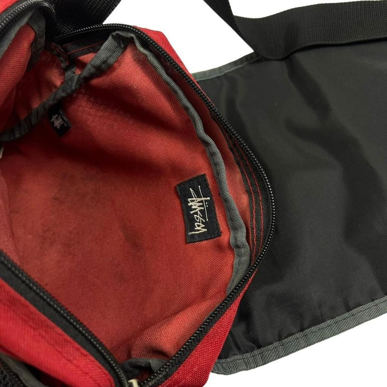 Stussy Vintage 90s Stussy Side Messenger Bag Red Size ONE SIZE - 6 Thumbnail