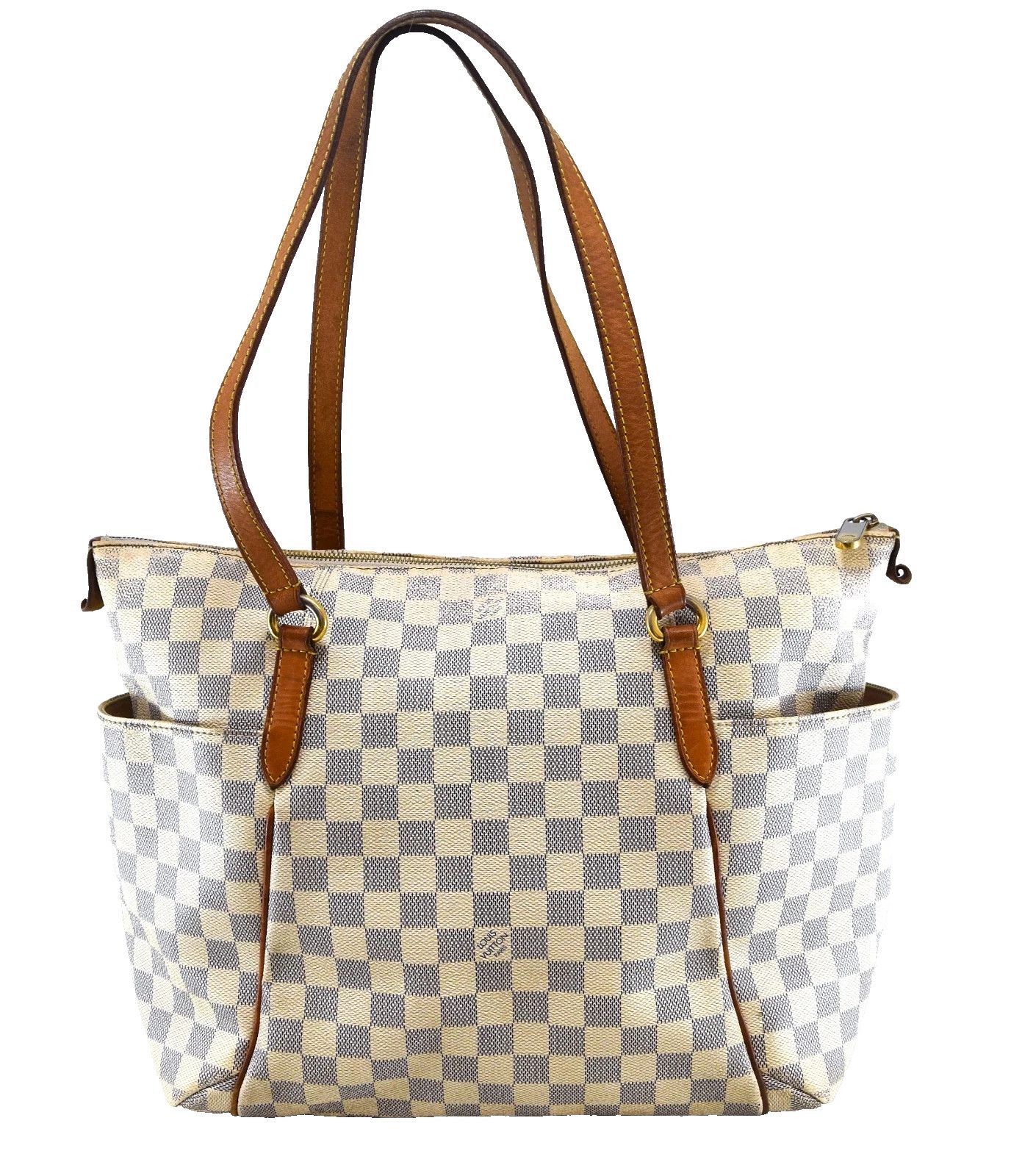 Louis Vuitton Louis Vuitton Totally MM Tote Bag Damier Azur Canvas N51262 Size ONE SIZE - 2 Thumbnail