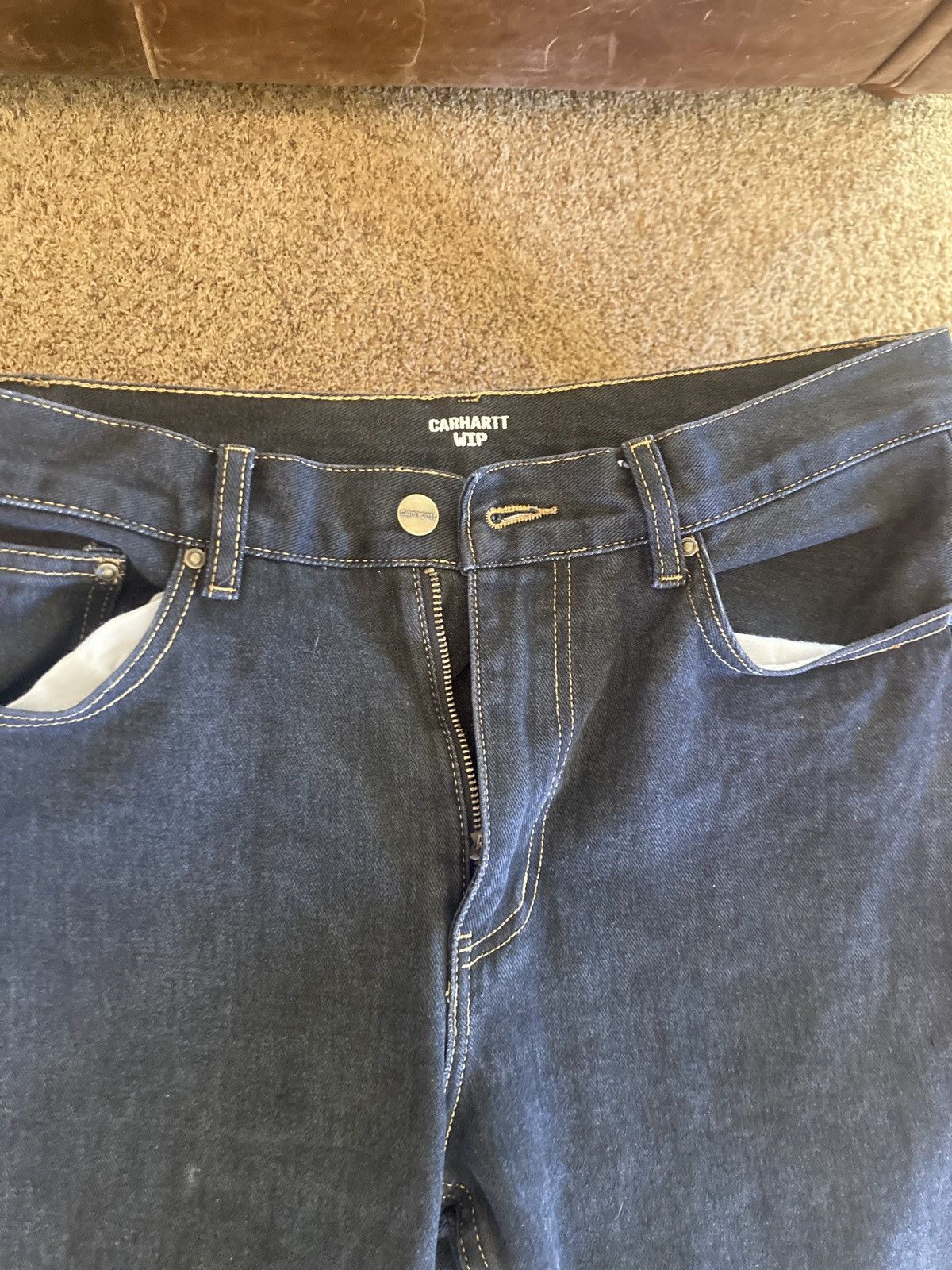 Carhartt Wip Carharrt WIP straight black jeans Size US 30 / EU 46 - 5 Thumbnail