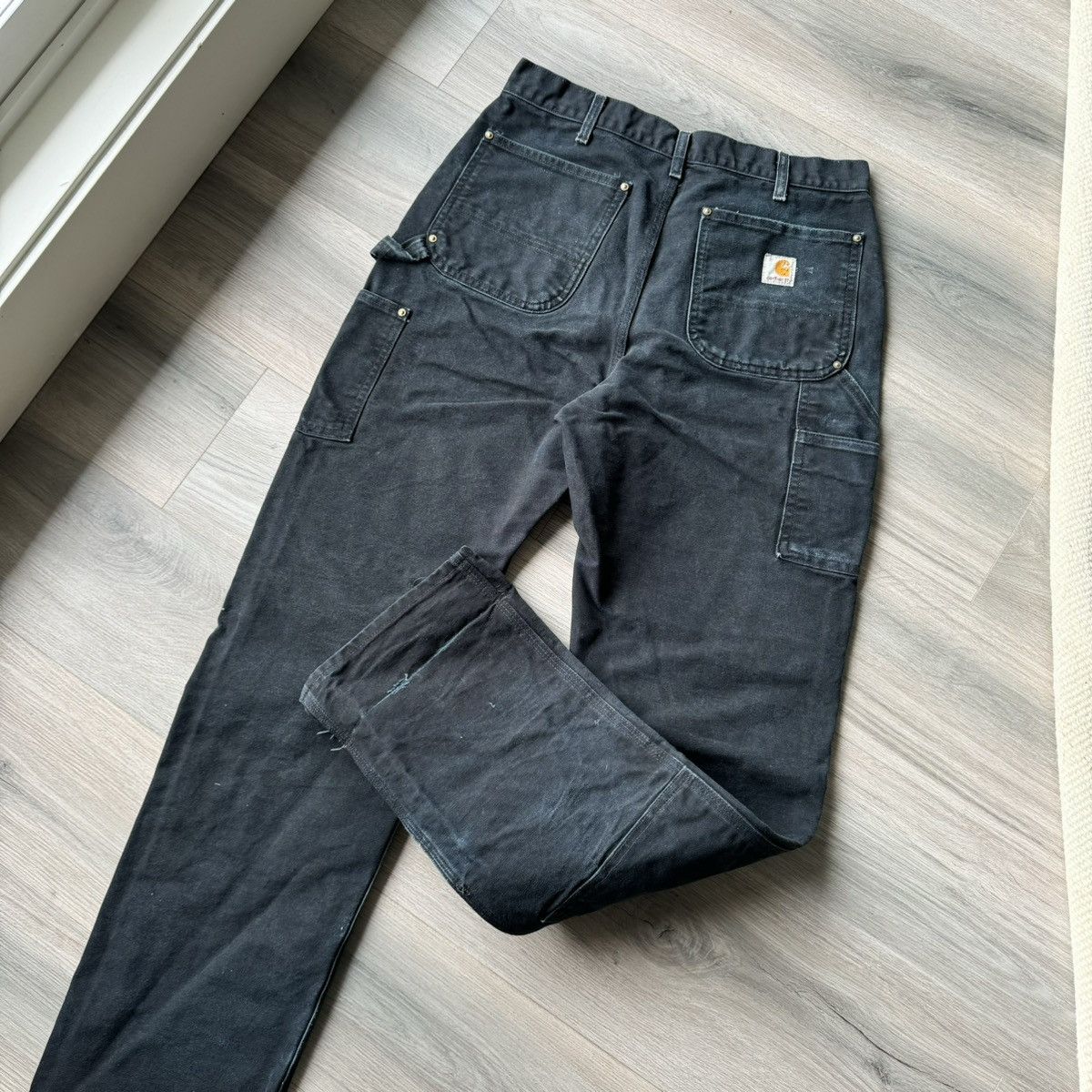 Carhartt × Vintage Vintage Carhartt double knee workwear pants Size US 30 / EU 46 - 4 Thumbnail