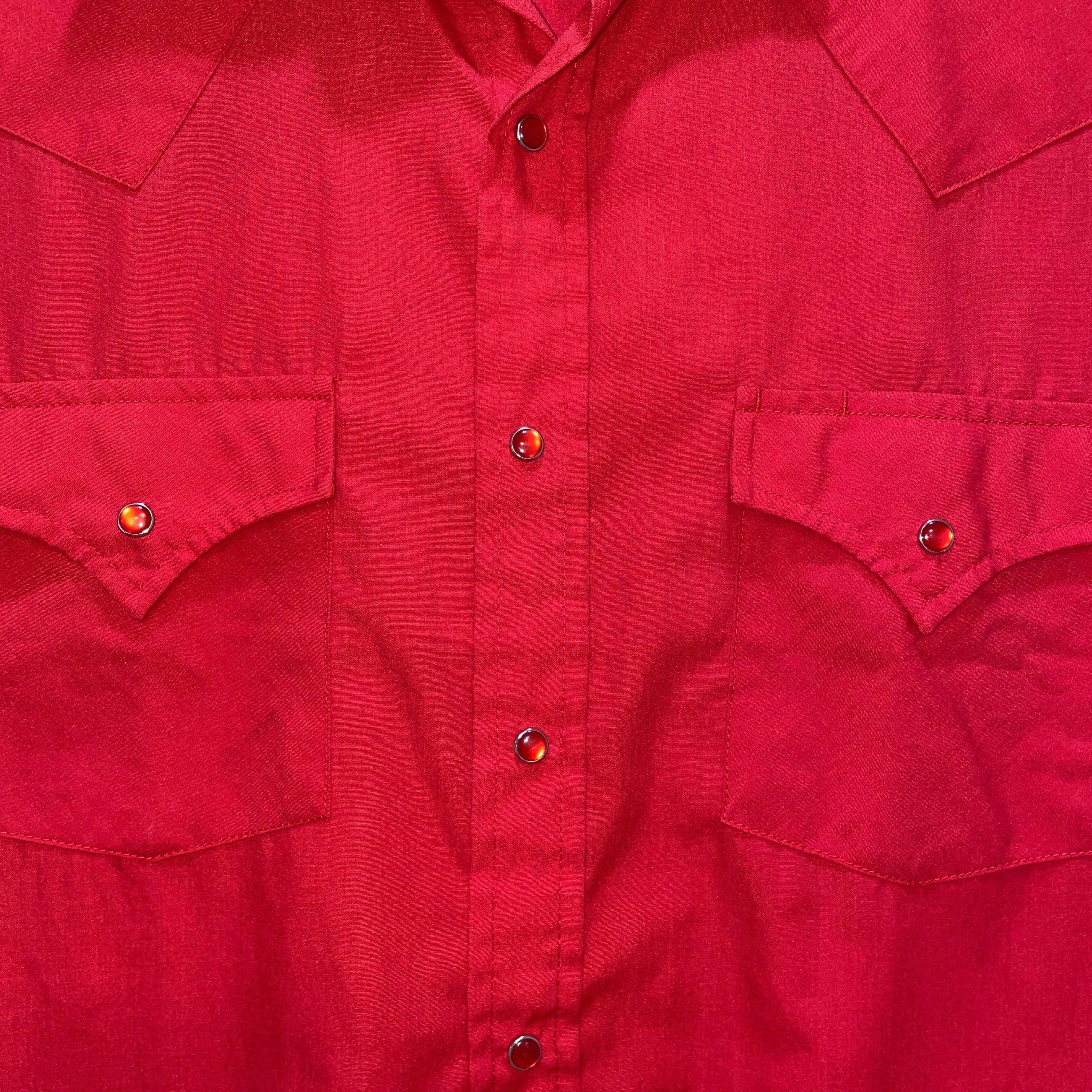 Other Ely Cattleman vibrant red button up western shirt Size US M / EU 48-50 / 2 - 3 Thumbnail