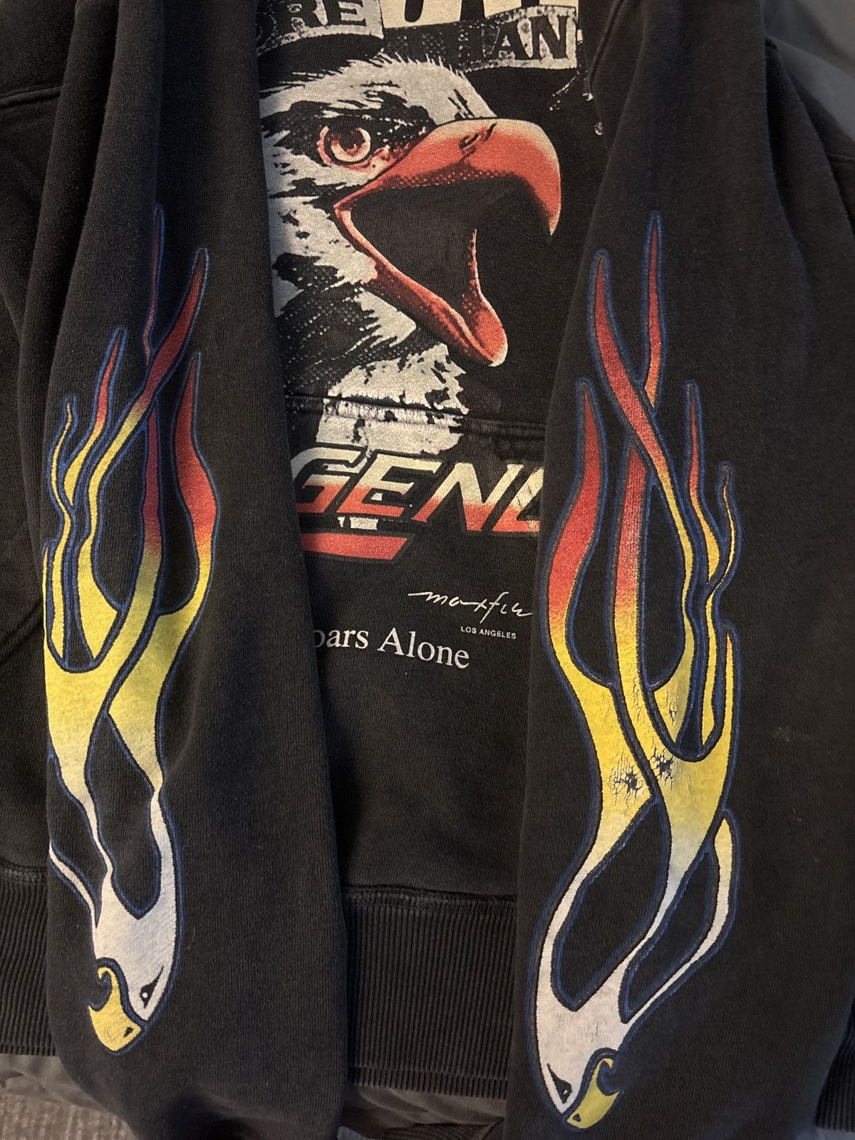 Maxfield Los Angeles × Rhude Rhude X Maxfield LA Bald Eagle Hoodie Size US M / EU 48-50 / 2 - 6 Thumbnail