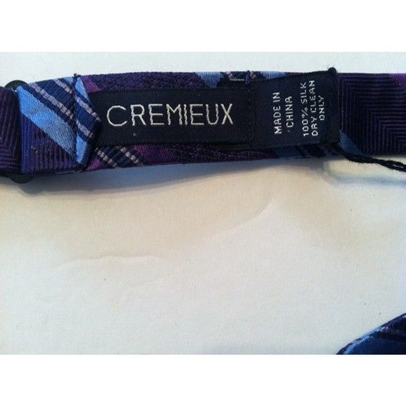 Daniel Cremieux DANIEL CREMIEUX PURPLE BOW TIE Size ONE SIZE - 8 Thumbnail