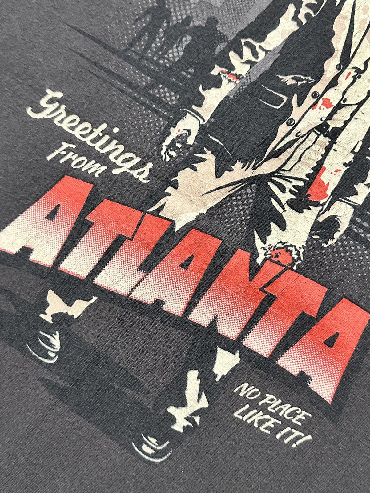 Teefury The Walking Dead Zombie Postcard Shirt Size US XL / EU 56 / 4 - 3 Thumbnail