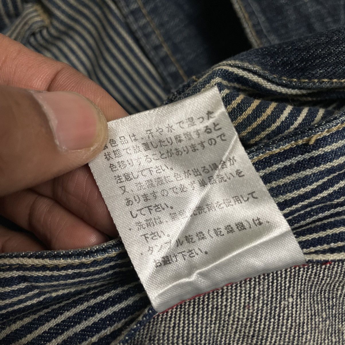 If Six Was Nine × Japanese Brand × Le Grande Bleu (L.G.B.) 🇯🇵 DOMINATED HANDCRAFTED DOUBLE WAIST DISTRESSED DENIM PANTS Size US 30 / EU 46 - 15 Thumbnail