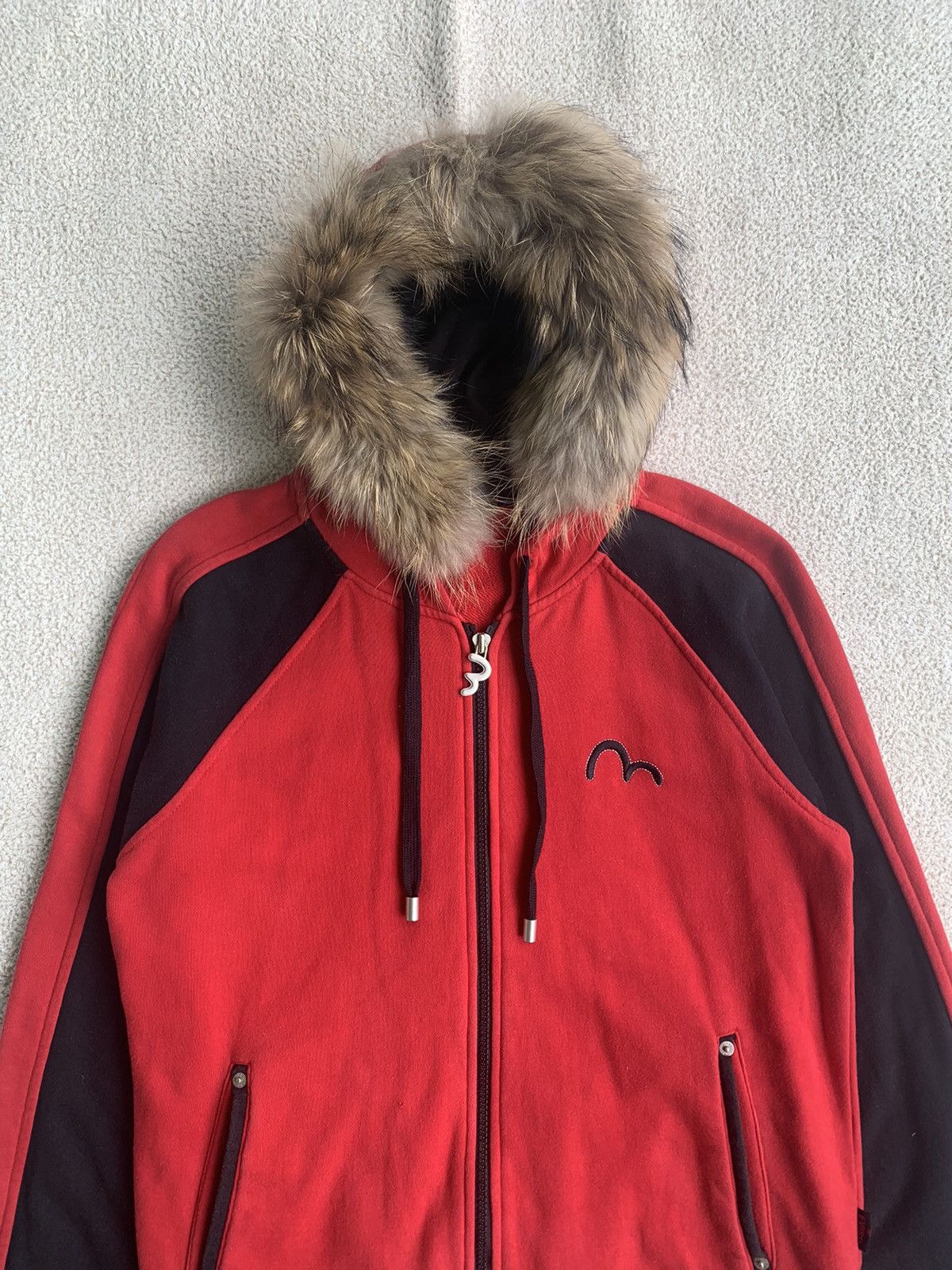 If Six Was Nine × Japanese Brand × Le Grande Bleu (L.G.B.) Evisu Fire Bird fur zip hoodie if6w9 LgB style Size US M / EU 48-50 / 2 - 3 Thumbnail